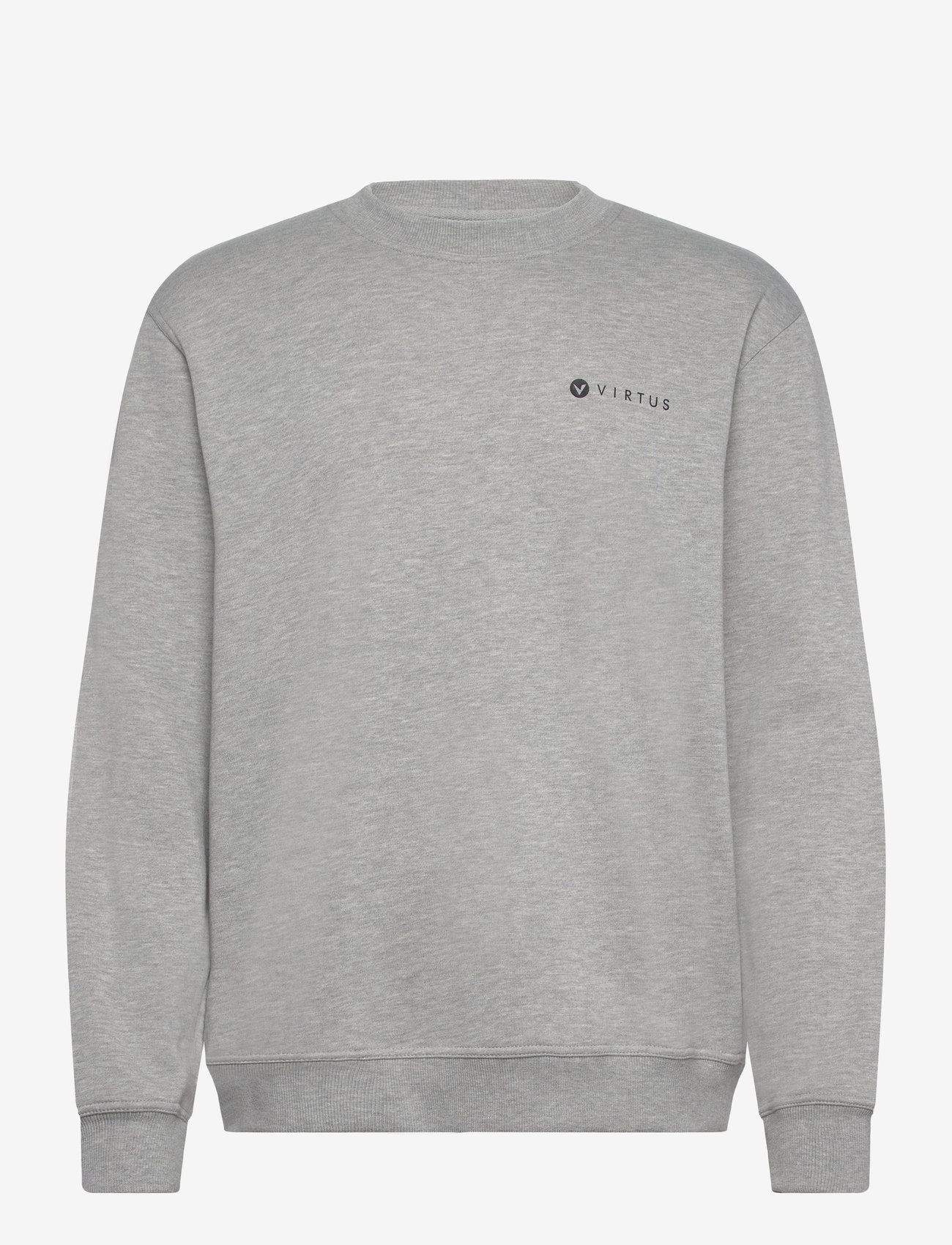 Virtus - Dereck M Crew Neck - herren - light grey melange - 0
