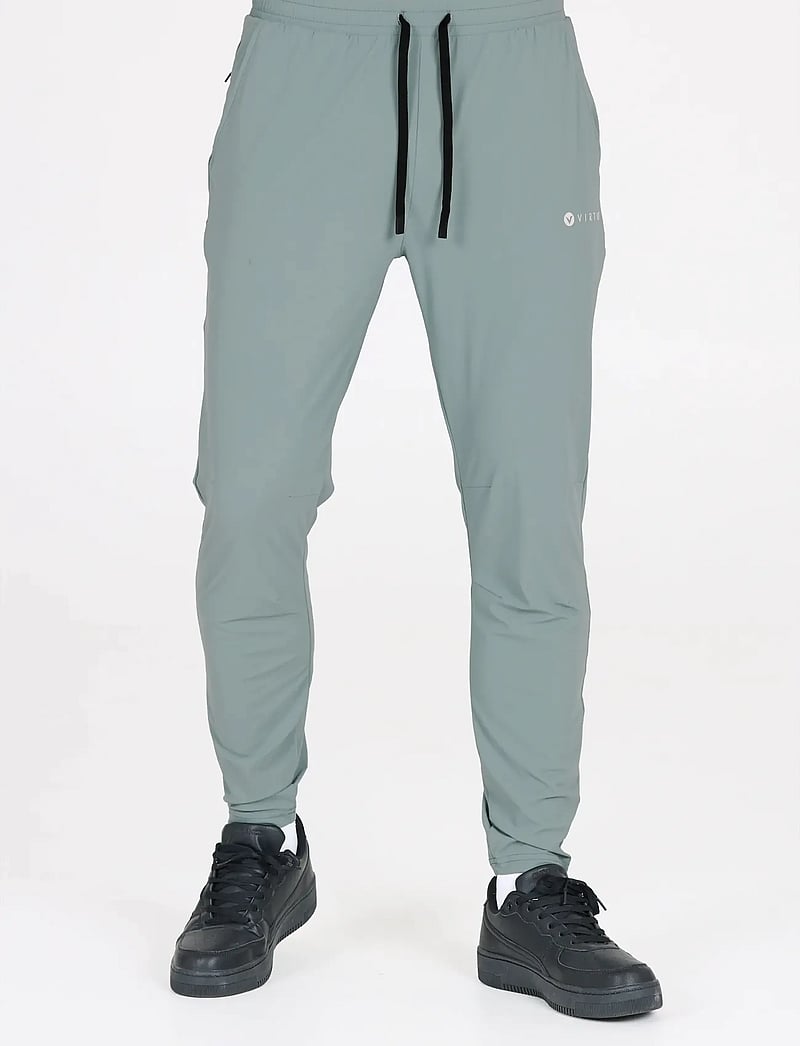Virtus - Alonso M Hyperstretch Pants - sports pants - stormy sea - 4