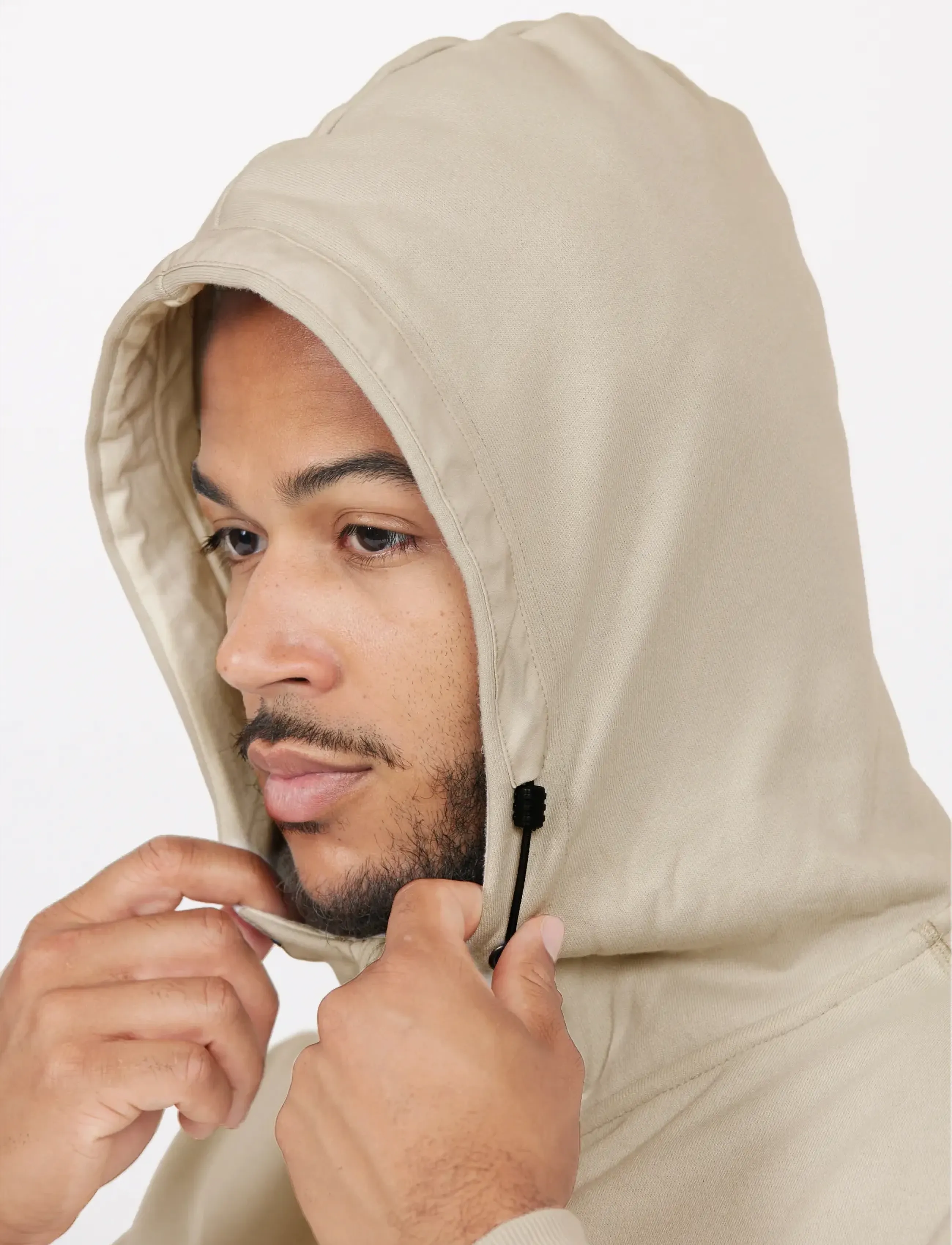 Virtus Willard M Technical Hoody, S, Cream, Sport Sweatshirts & Hoodies > Sport Hoodies, Herre