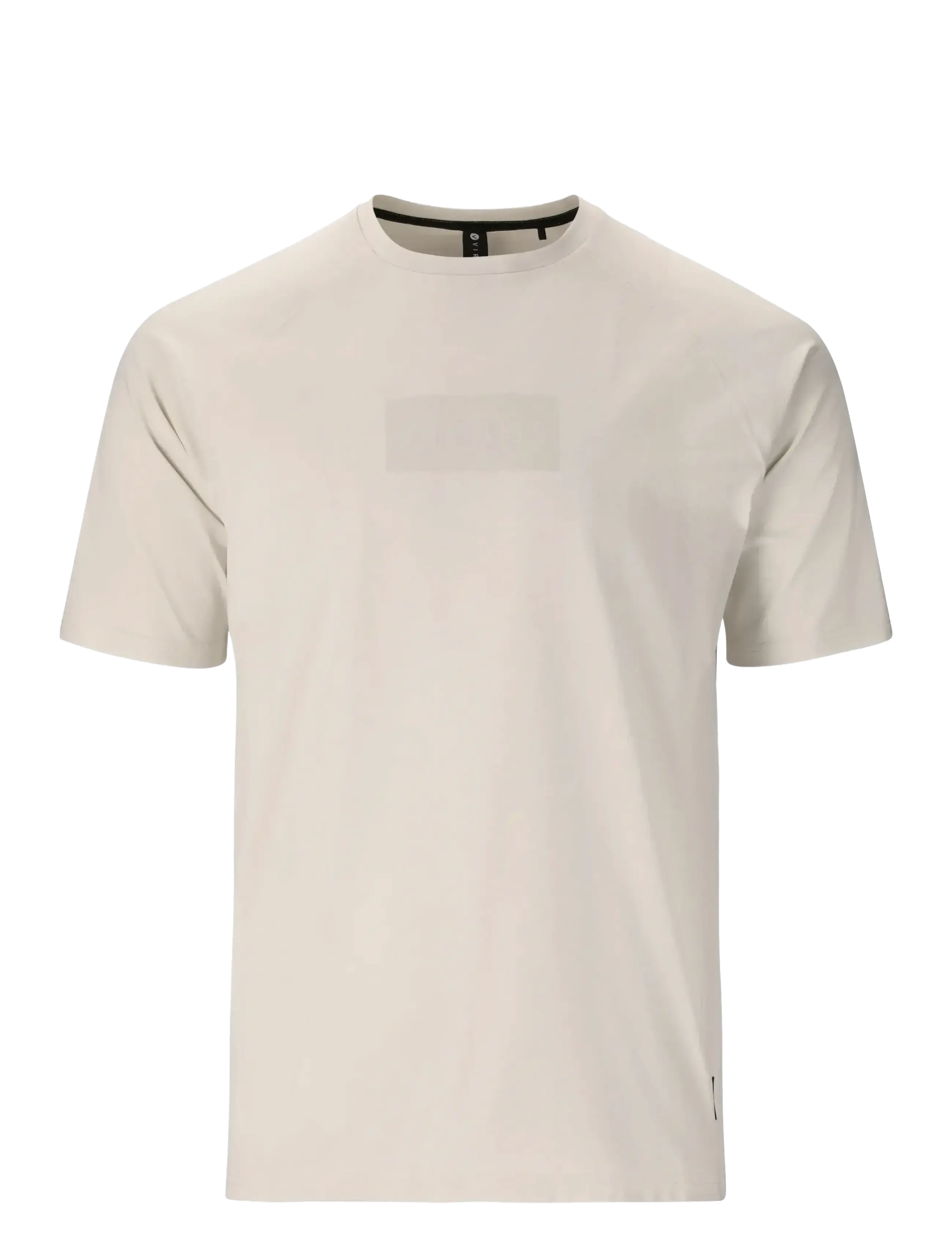 VIRTUS Kaleb M Logo S/S Tee Cream - S - Herren