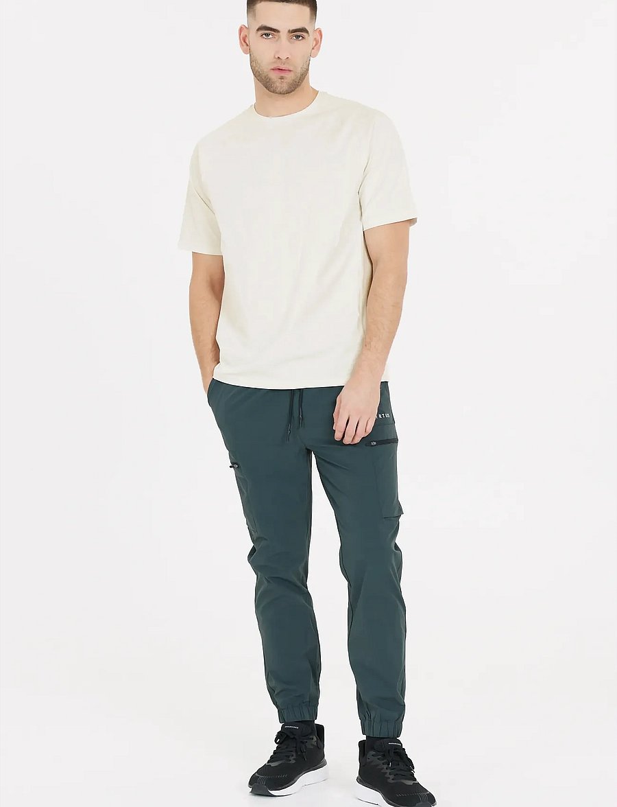 Virtus - Kaleb M Logo S/S Tee - t-särgid - vaporous gray - 0