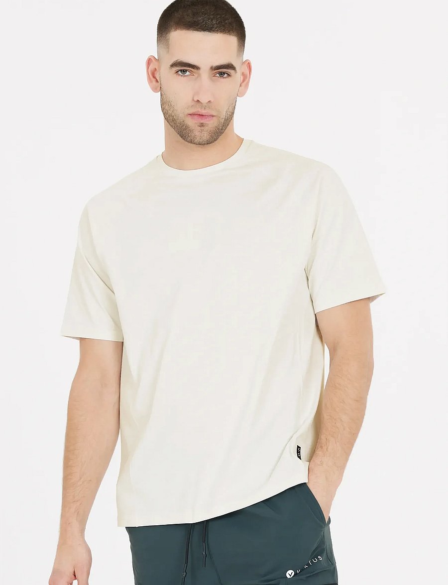 Virtus - Kaleb M Logo S/S Tee - t-särgid - vaporous gray - 4
