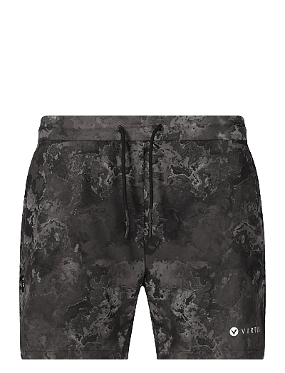 Virtus Callum M Printed Shorts - Træningsshorts - PRINT / grey
