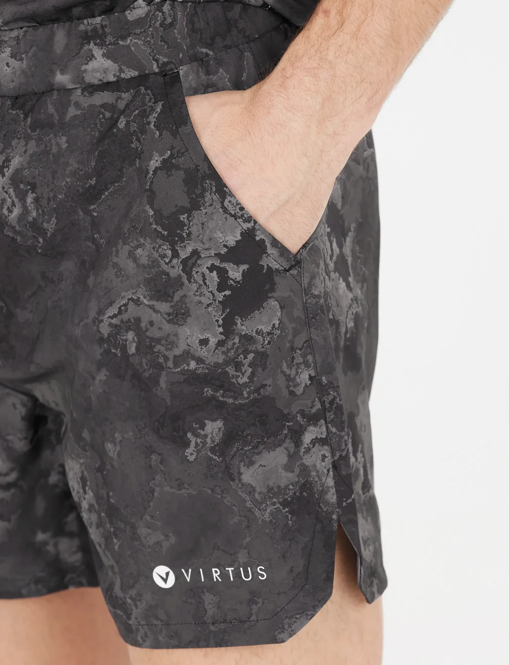 Virtus - Callum M Printed Shorts - lühikesed treeningpüksid - print - 3