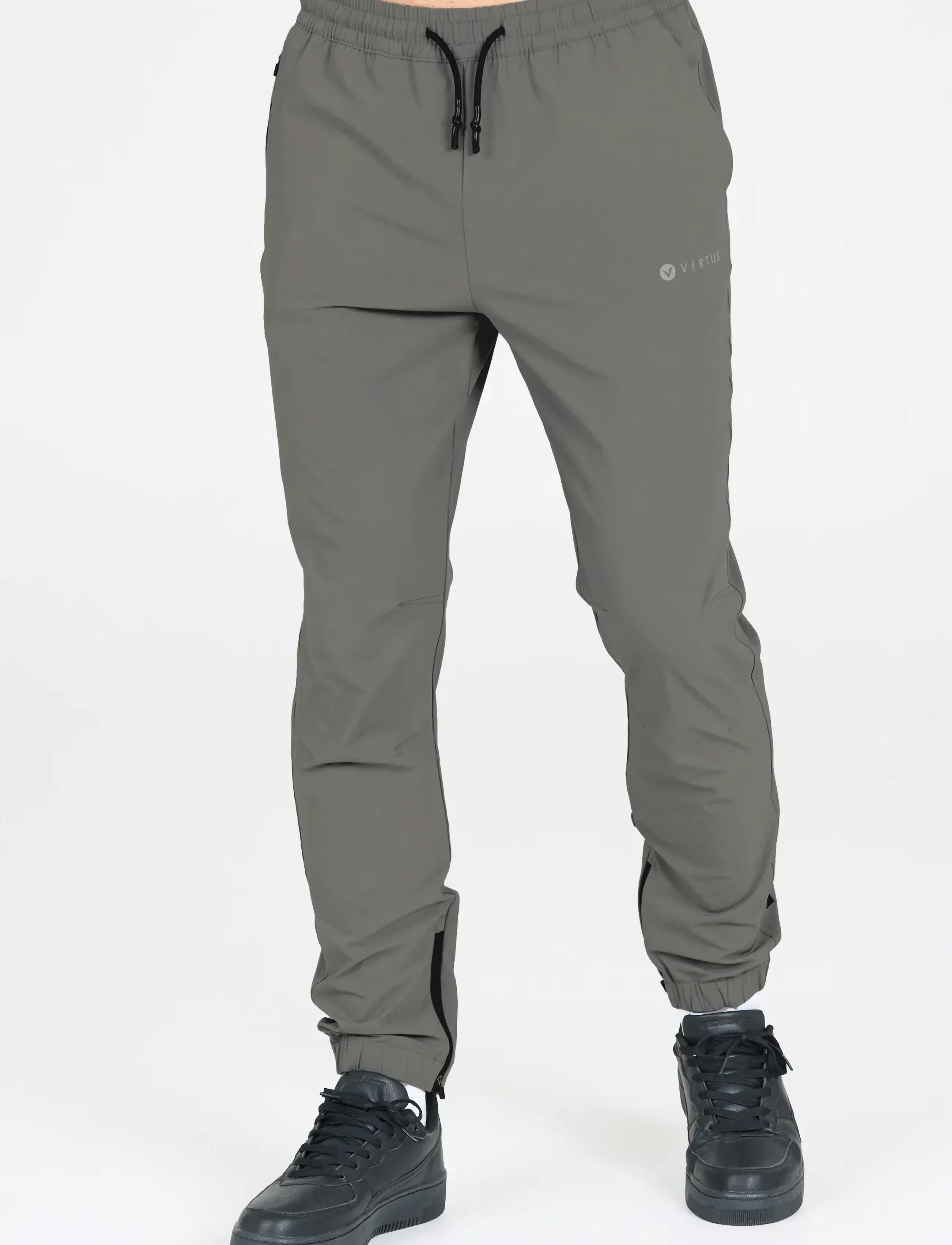 Virtus Jayson M Performance Pants, S, Sport Grau - Sweatpants, Männerswear