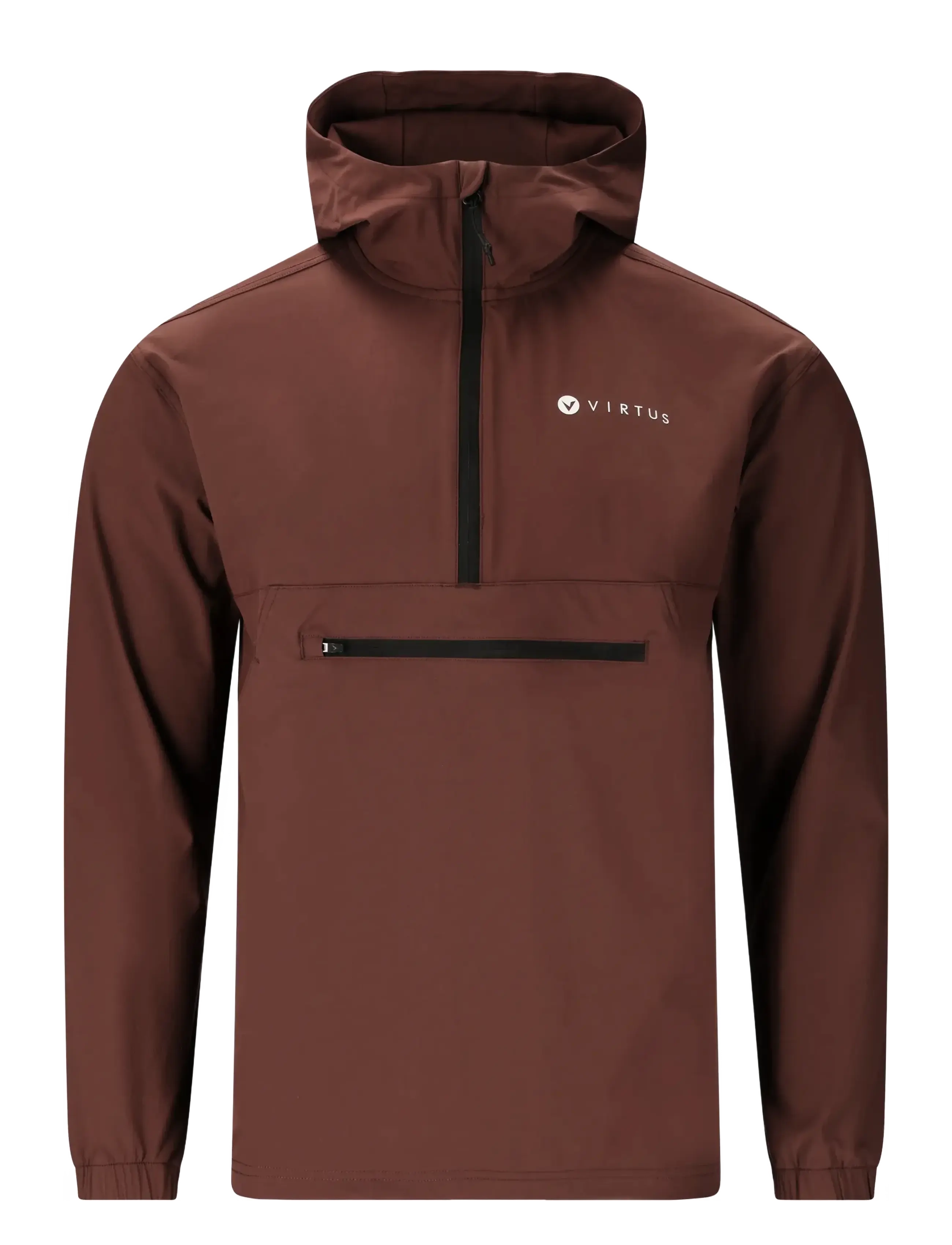 VIRTUS Jayson M Performance Anorak Burgundy - M - Herren