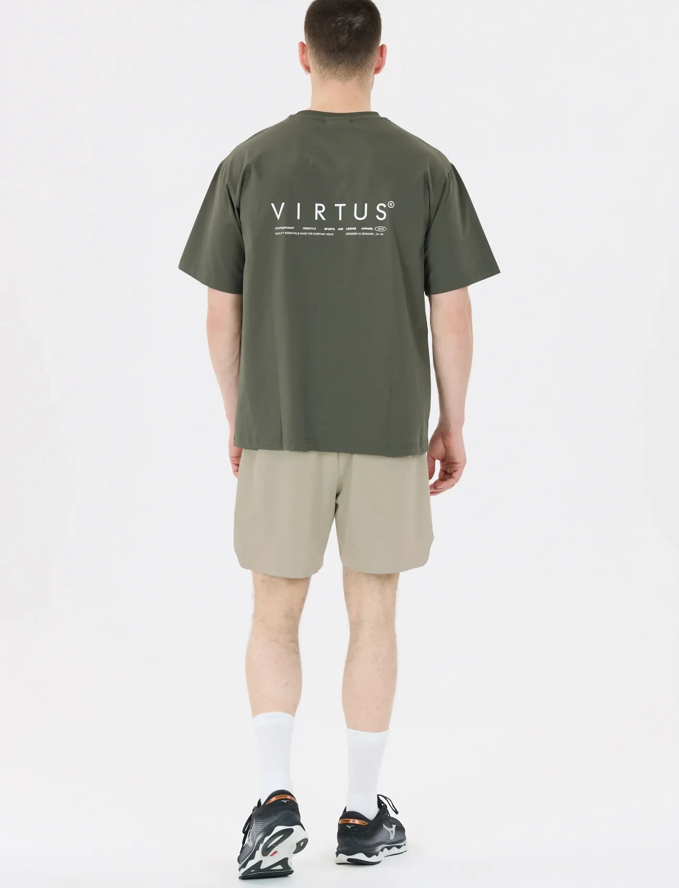 Virtus - Spier V2 M Shorts - trainingsshorts - dried sage - 3
