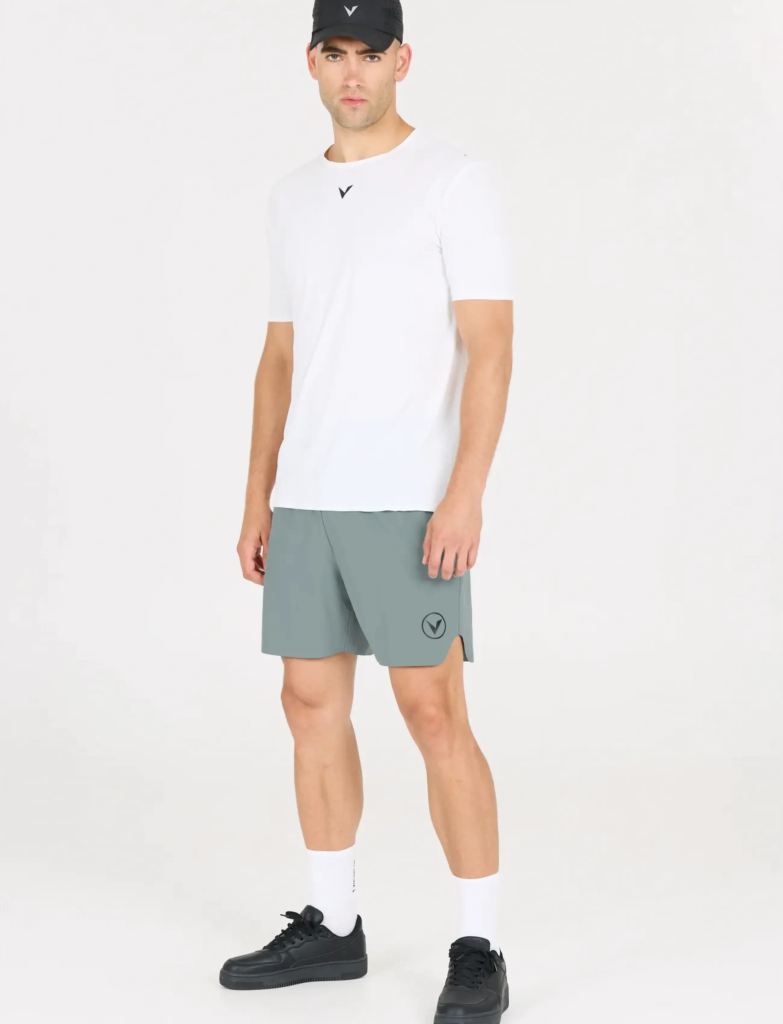 Virtus Spier V2 M Shorts, S, Green, Sport Shorts > Sport Training Shorts, Herre