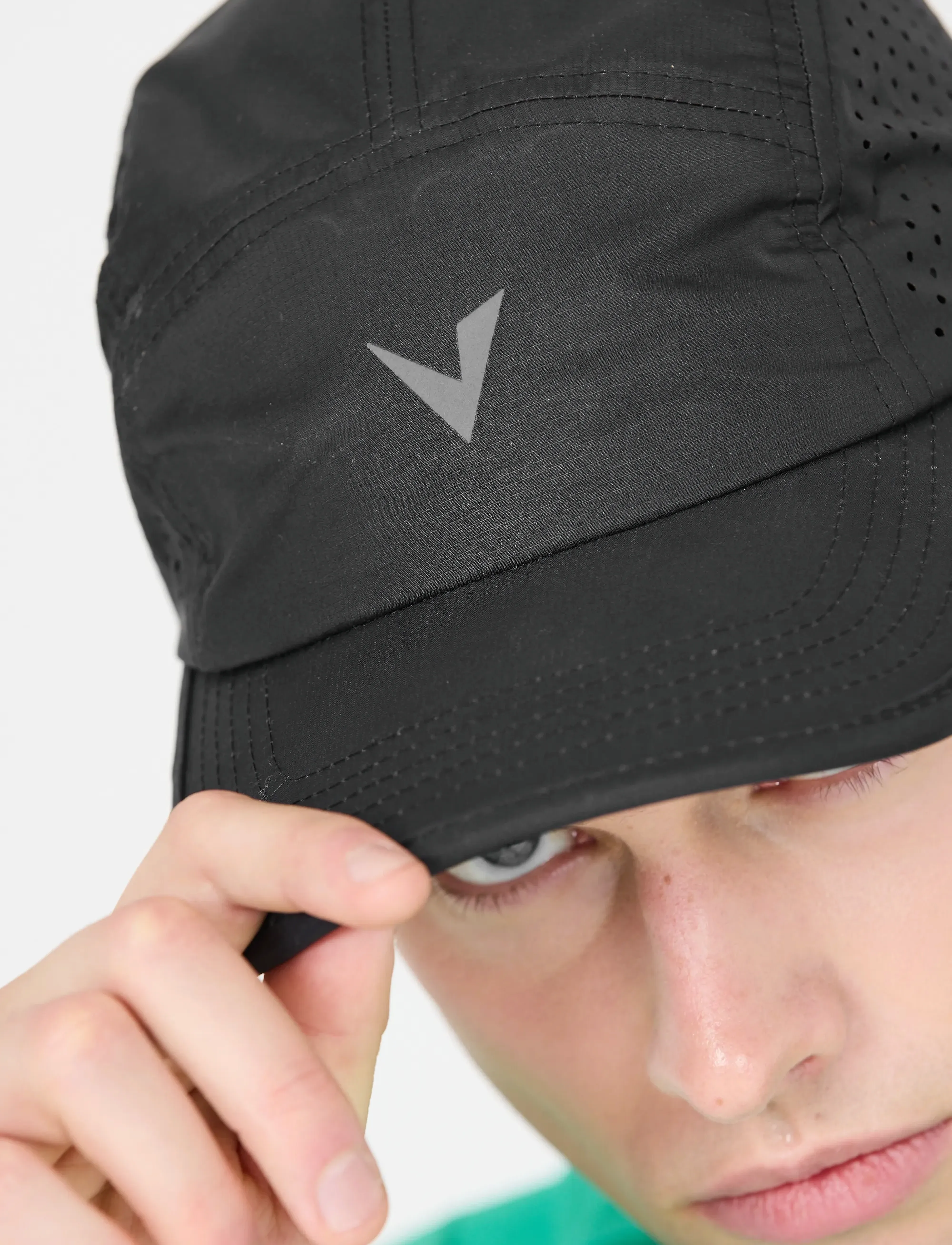 Virtus Gomez M Performance Vented Cap, One Size, Black, Sport Accessories > Sport Caps, Herre