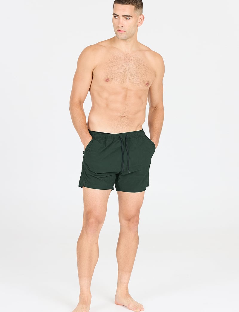 Virtus - Talon M Seersucker Board Shorts - badebukser - dusty forest - 0