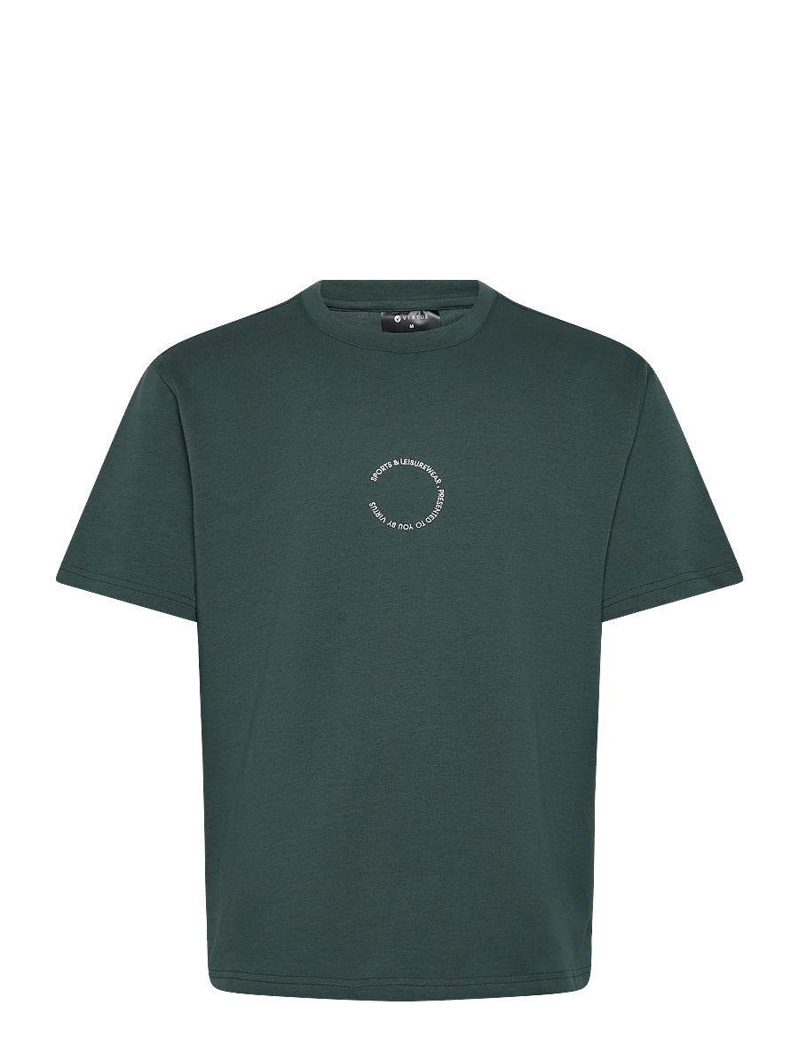 Virtus - Harwick M S/S Tee - t-shirts - dusty forest - 1