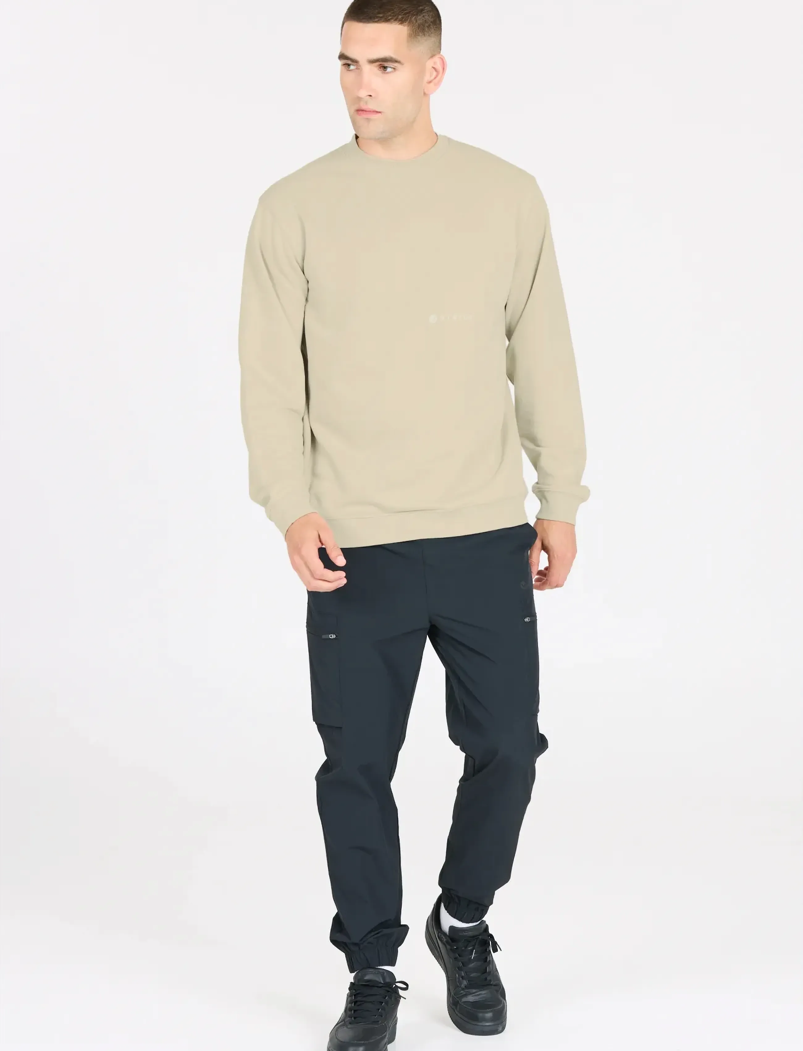Virtus Kayden M Crew Neck, XL, Sport Sweatshirts & Hoodies, Beige - Sweatshirts, Männerswear