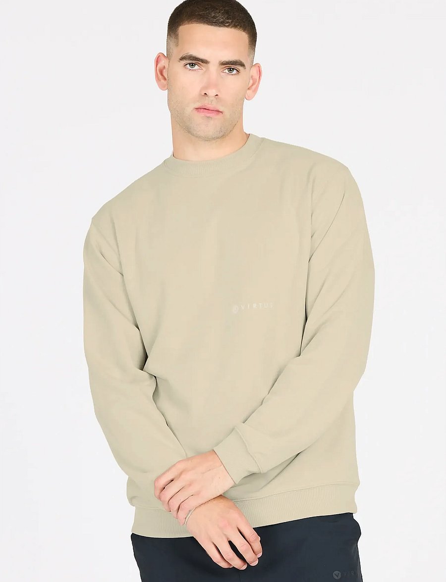 Virtus - Kayden M Crew Neck - overdele - dove - 4
