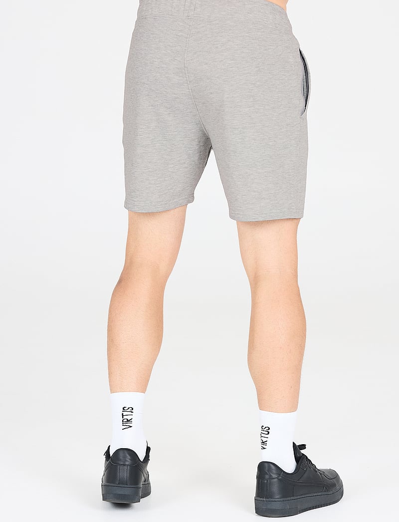Virtus - Kayden M Sweat Shorts - püksid - light grey melange - 5
