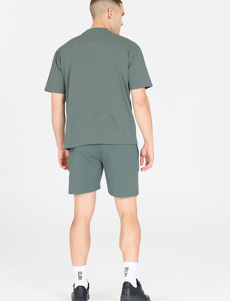 Virtus - Kayden M Sweat Shorts - püksid - stormy sea - 4