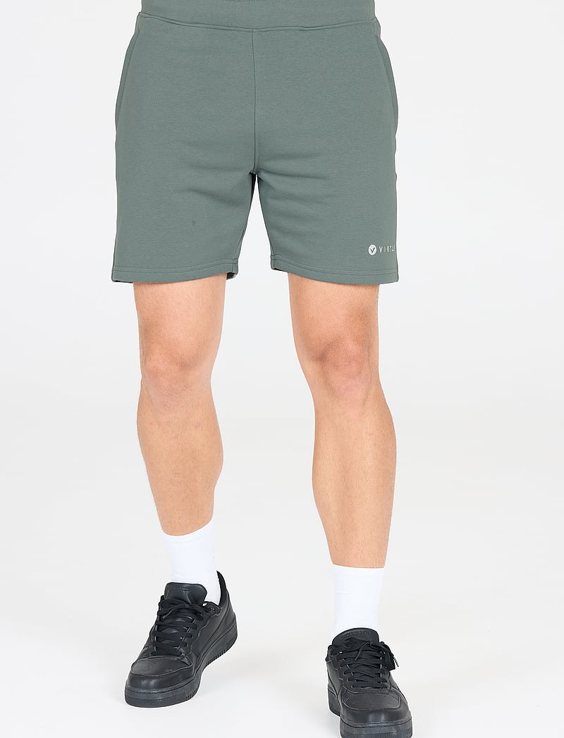Virtus - Kayden M Sweat Shorts - püksid - stormy sea - 5