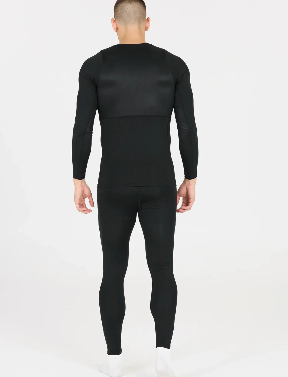 Virtus - Jasp M Baselayer Long Tights - sportleggings - black - 5