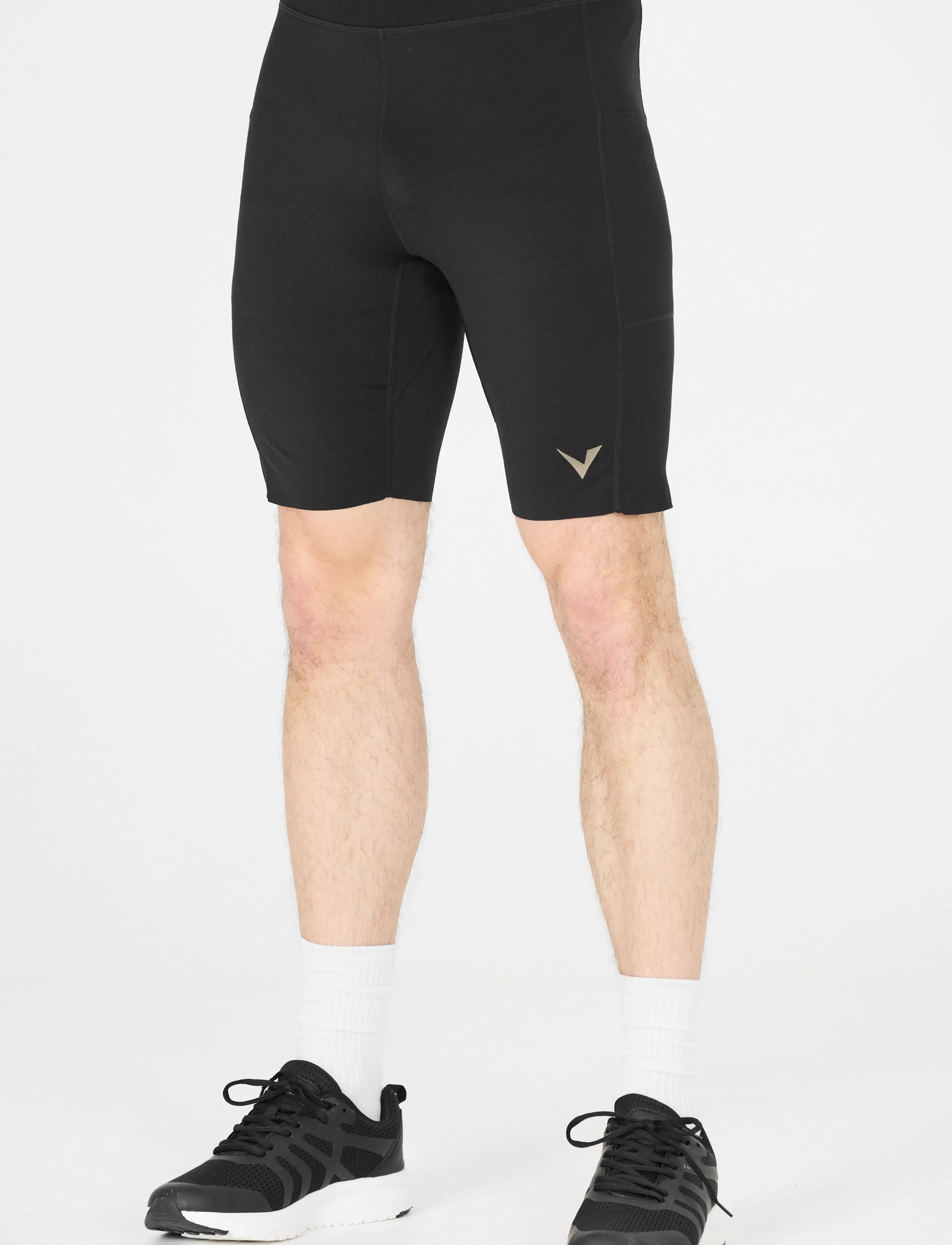Virtus - Owens M Short Tights - träningstights - black - 4
