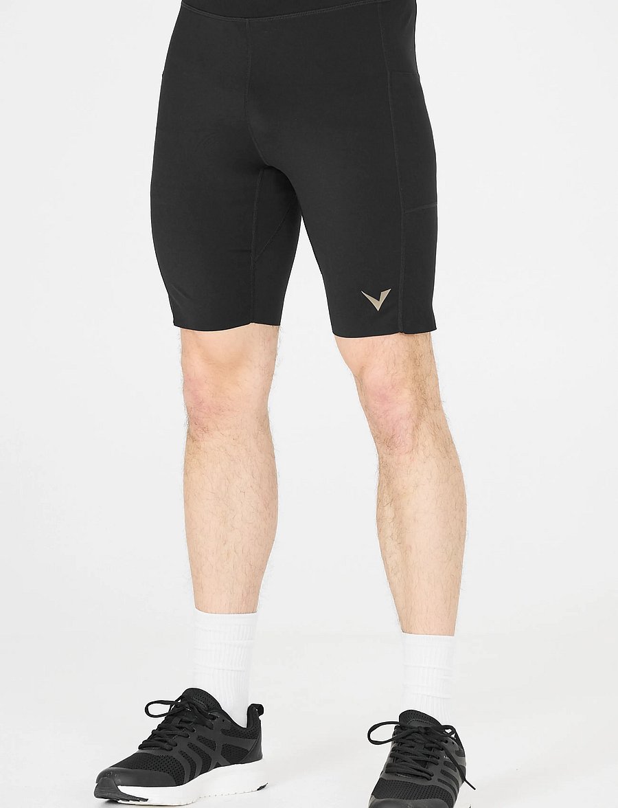 Virtus - Owens M Short Tights - träningstights - black - 4
