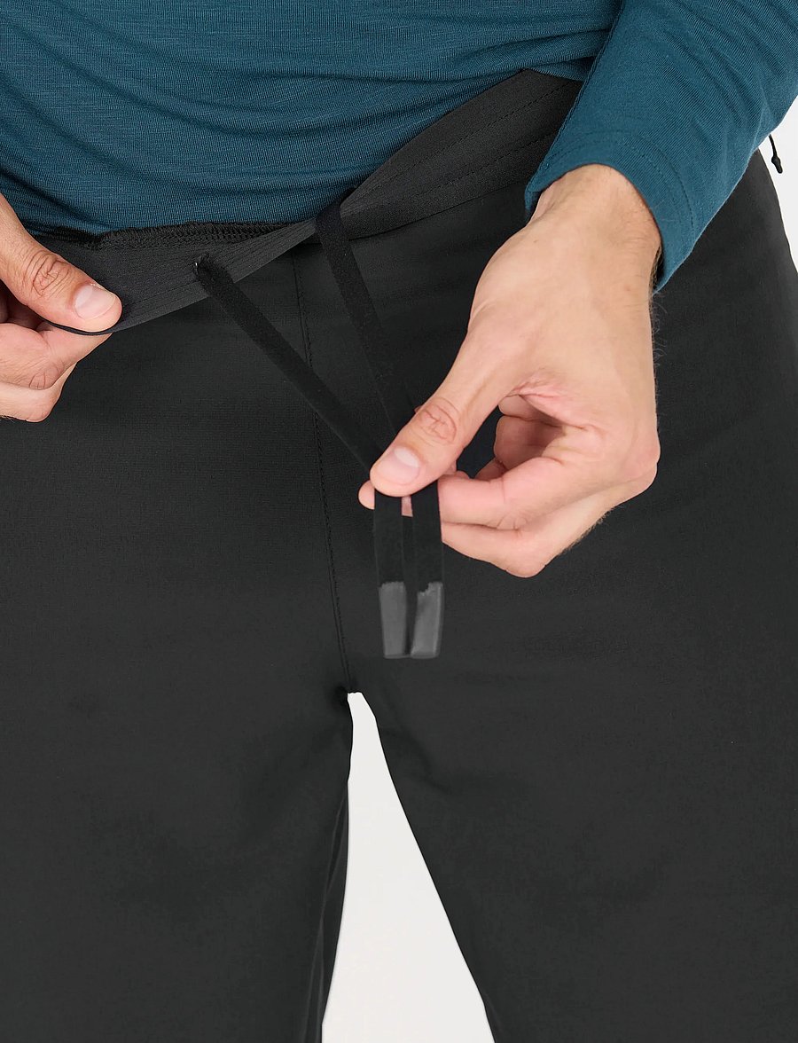Virtus - Mack M Hybrid Pants - sporta bikses - black - 0