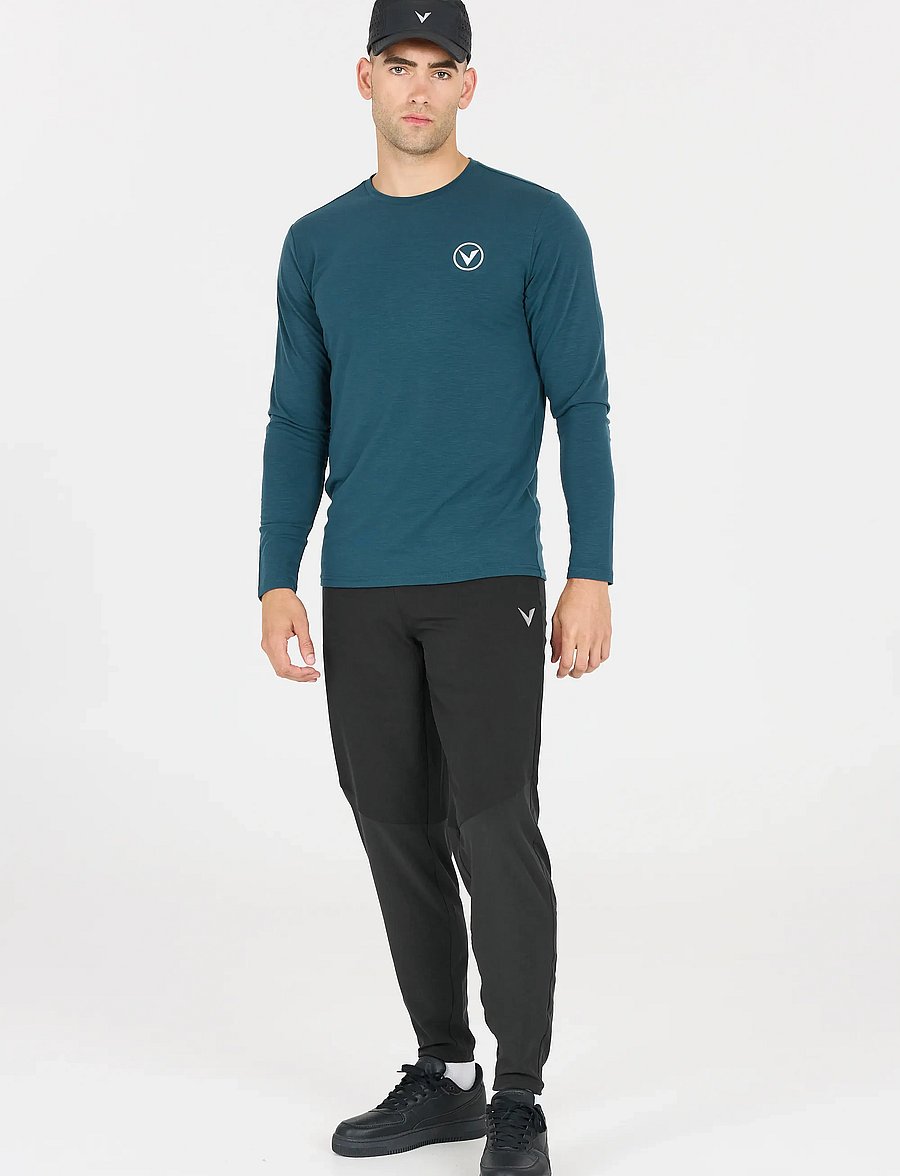 Virtus - Mack M Hybrid Pants - sporta bikses - black - 5