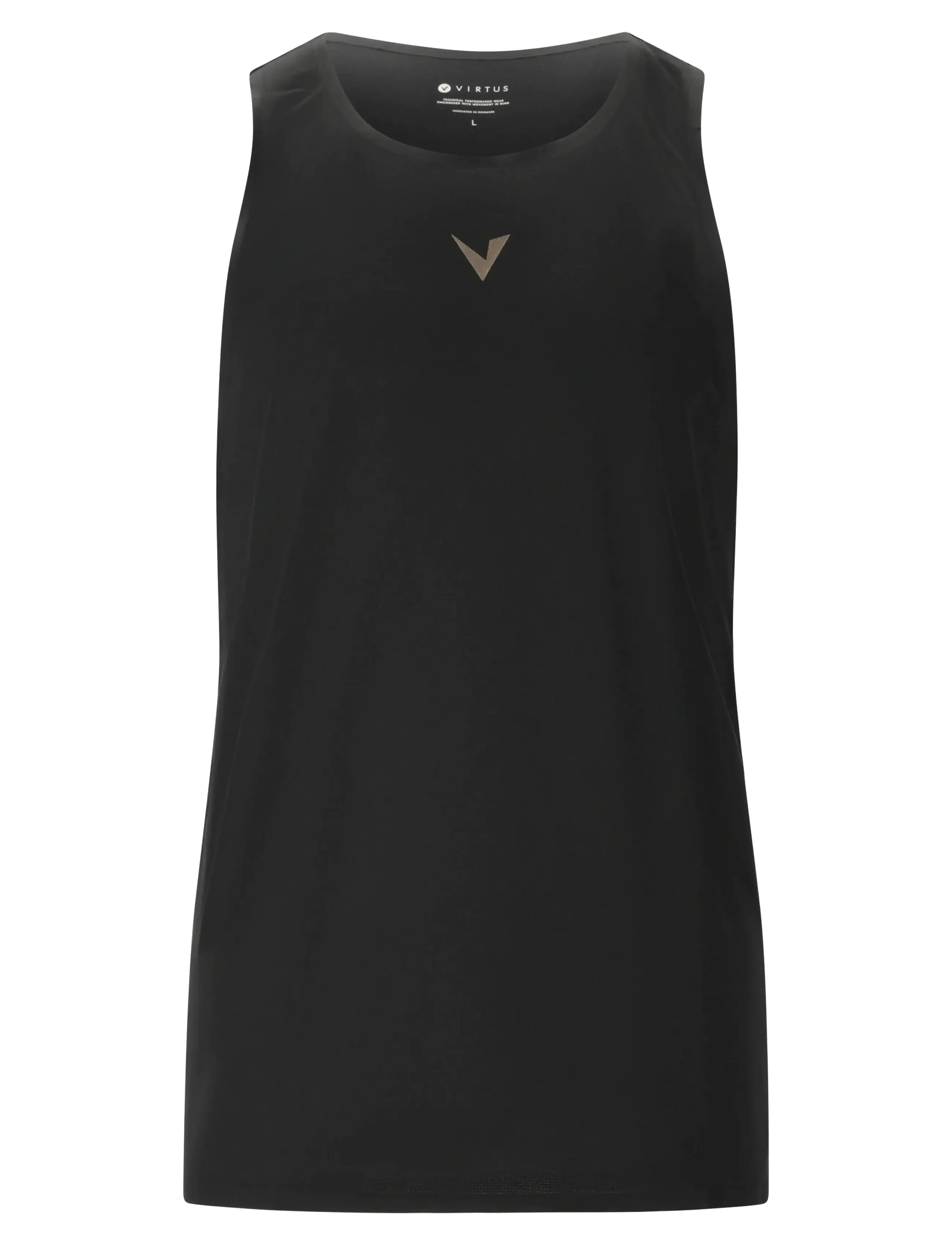 VIRTUS Ayaan M Ärmellos Tee Schwarz - M - Herren