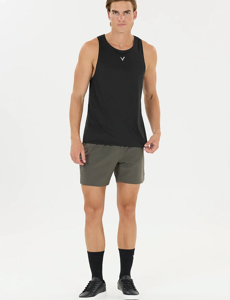 Virtus - Ayaan M Sleeveless Tee - linnen - black - 3