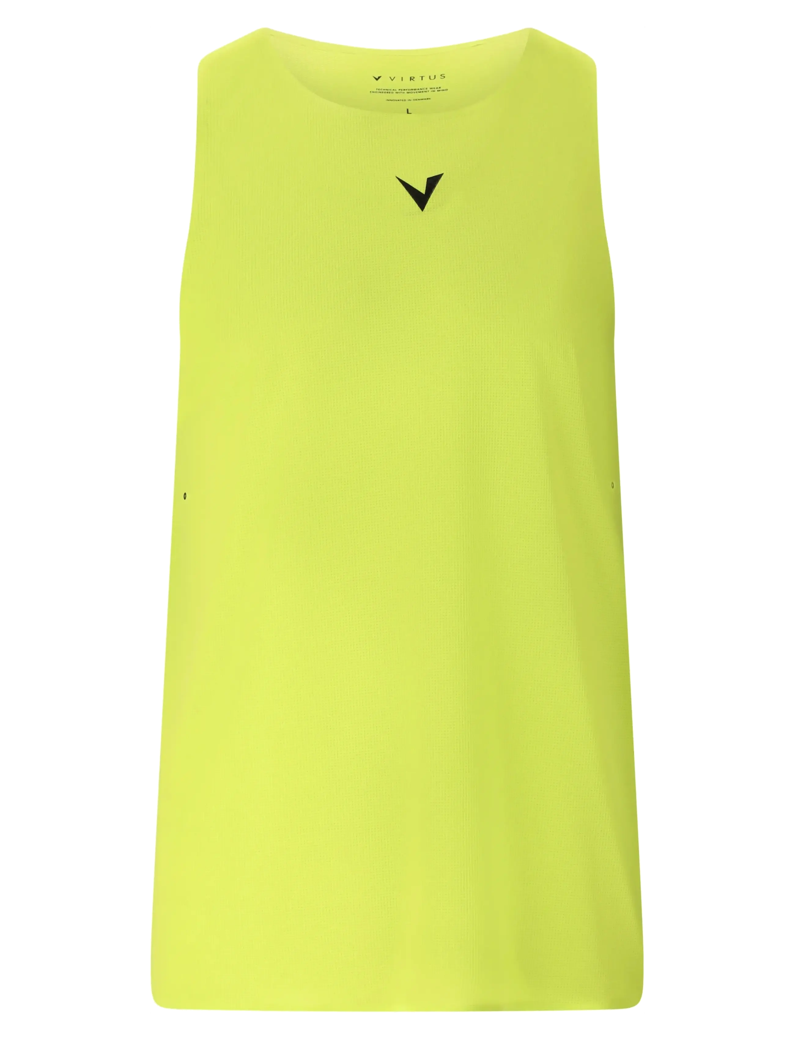 Virtus Ayaan M Sleeveless Tee - Tøj - TENDER SHOOTS / yellow