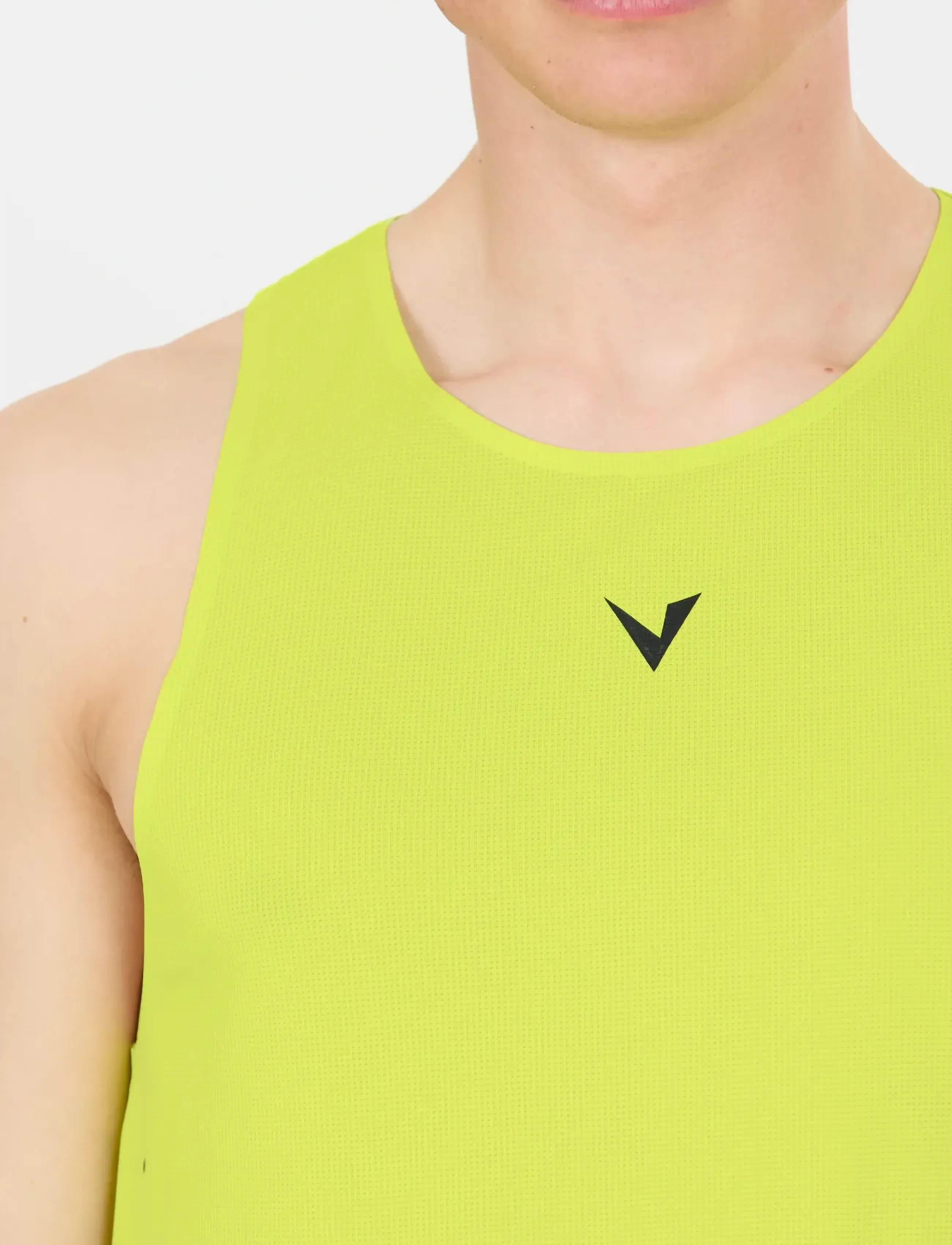Virtus Ayaan M Sleeveless Tee, L, Sport Oberteile, Gelb - Tank Männerswear
