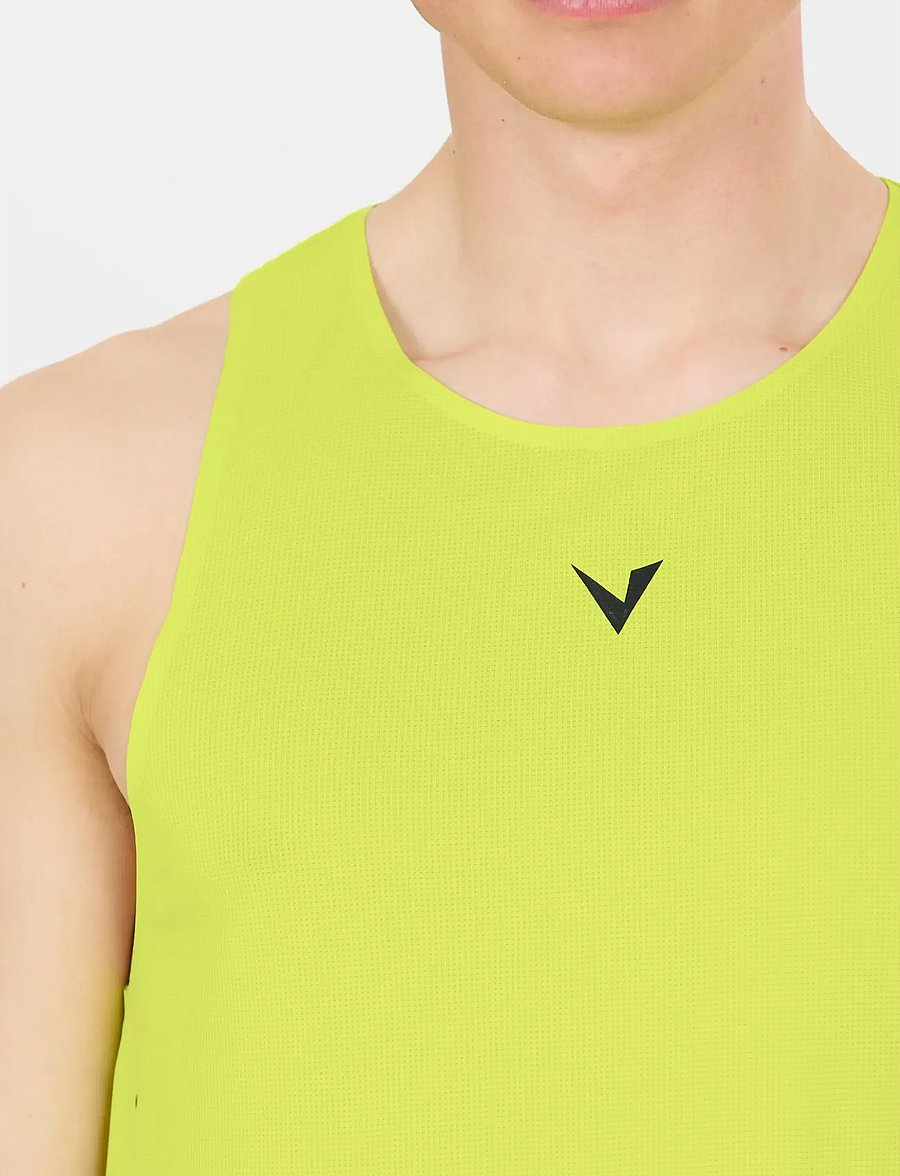 Virtus - Ayaan M Sleeveless Tee - berankoviai marškinėliai - tender shoots - 0