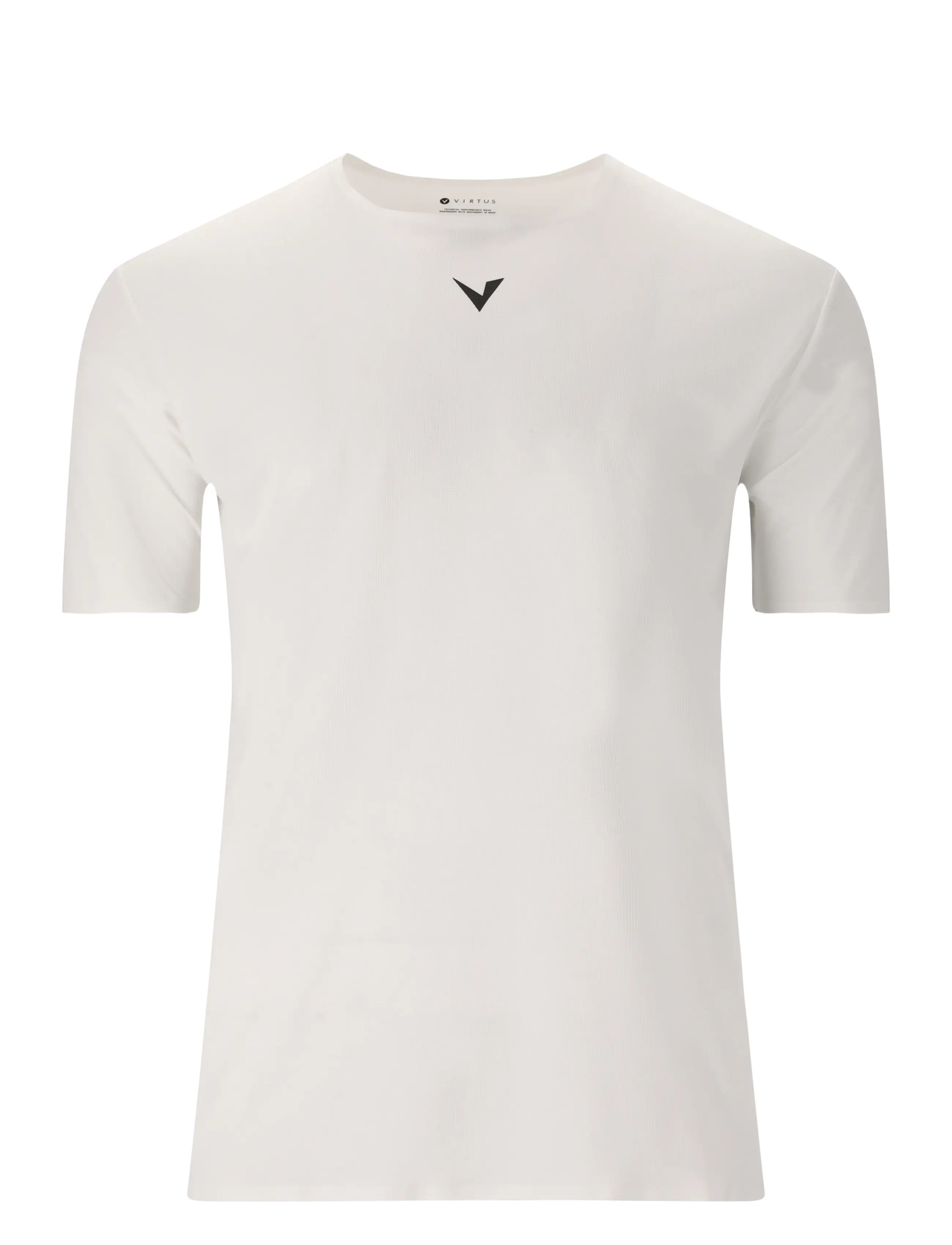 Virtus Ayaan M S/S Tee - Neuheiten - WHITE / white