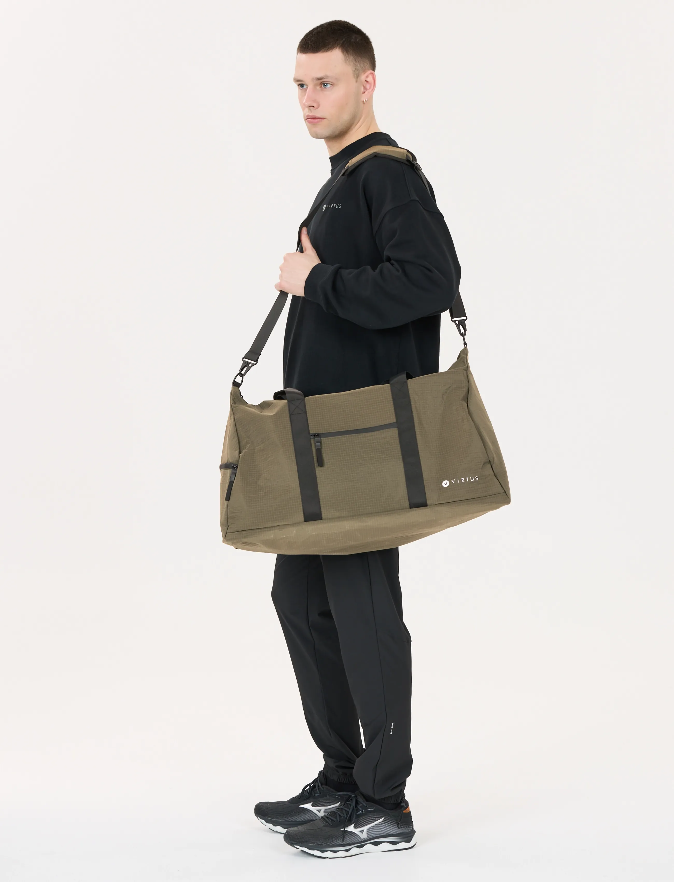 Virtus Vinston M Ripstop Bag, One Size, Khaki green, Sport Training Bags > Sport Gym Bags, Herre
