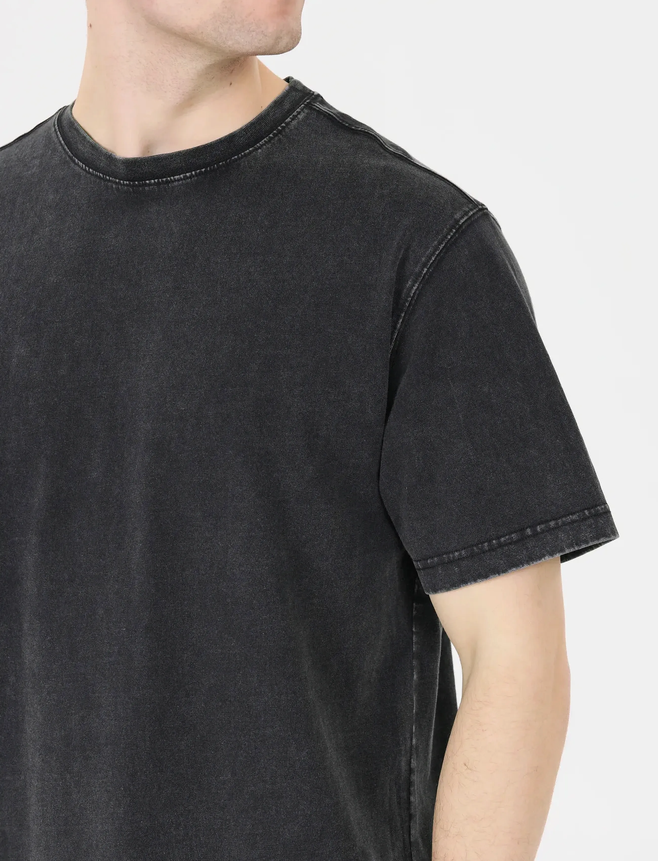 Virtus Lloyd M S/S Tee - T-Shirts - BLACK / black