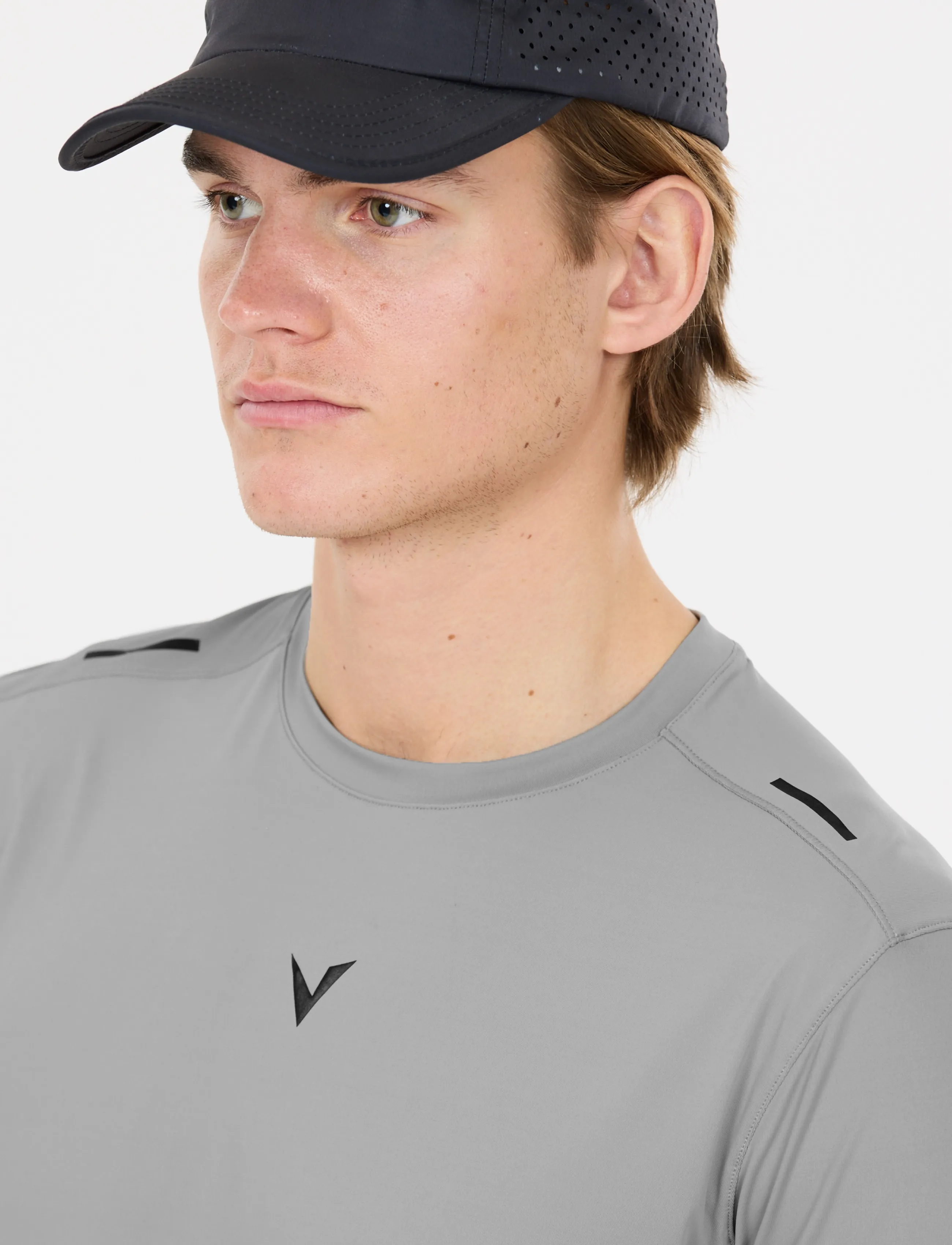 Virtus Walton M SS Performance Tee - Streetstyle - GRIFFIN / grey