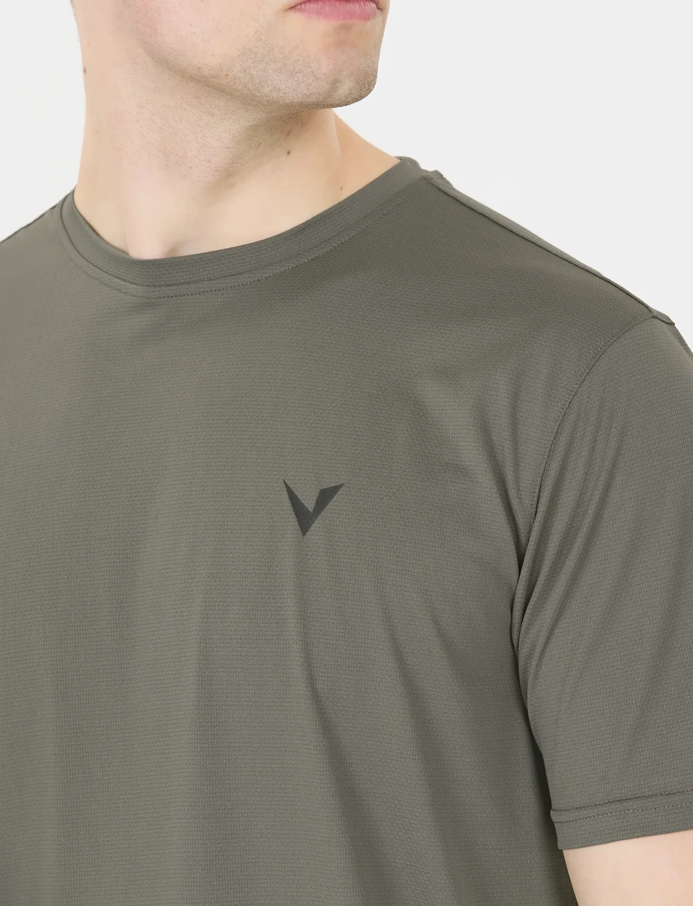 Virtus - Vargas M S/S Performance Tee - t-shirts - gunmetal - 3