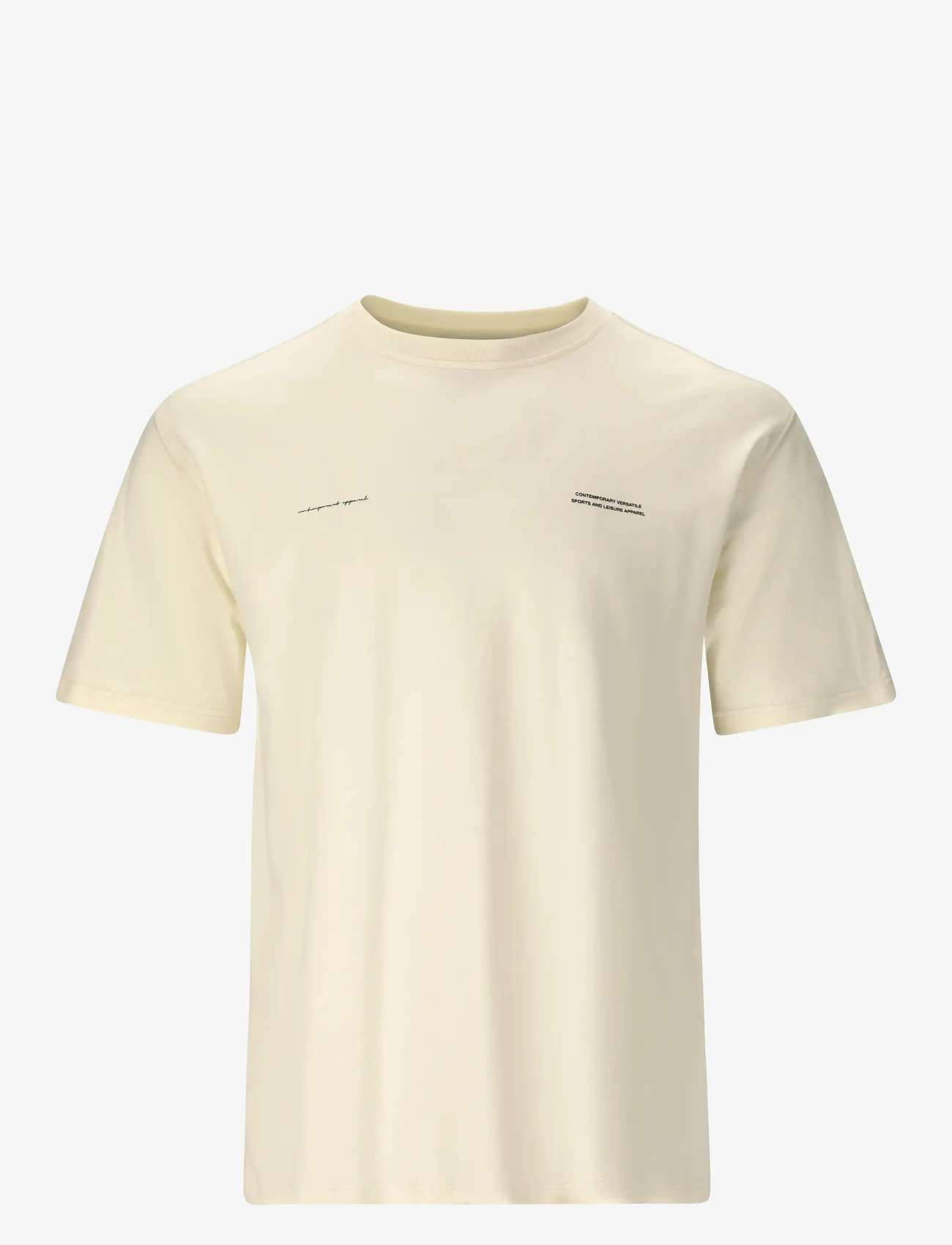 Virtus - Brody M Graphic Tee - tops & t-shirts - egret - 1