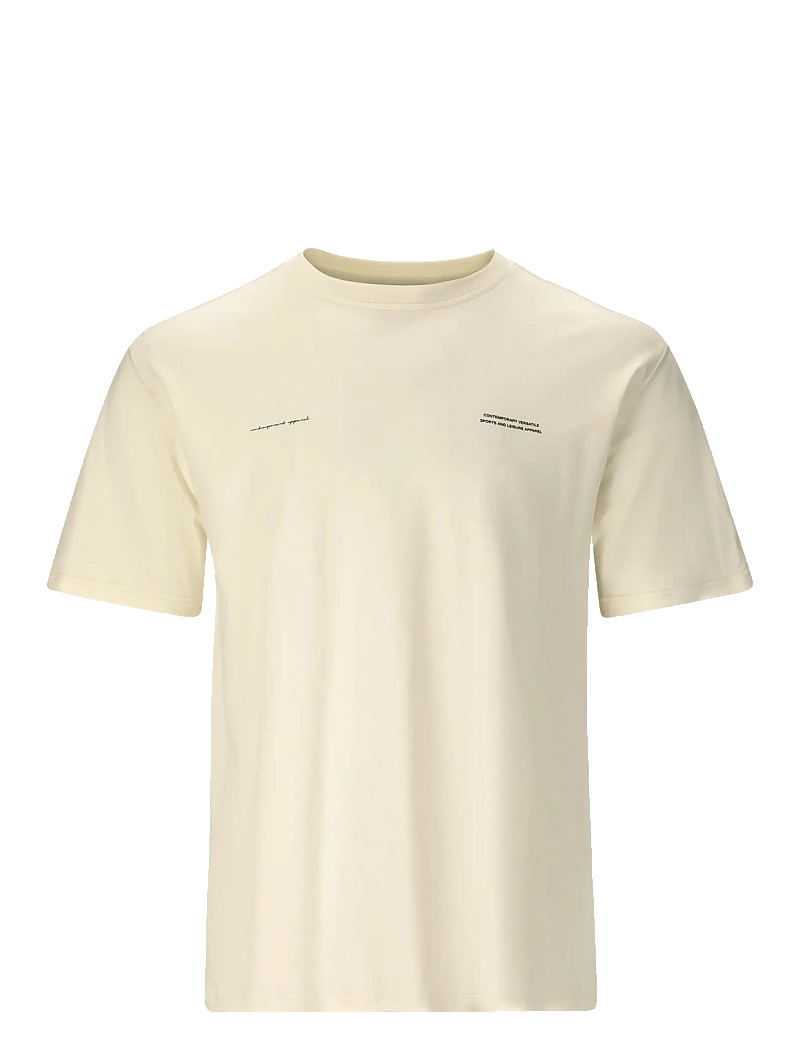 Virtus - Brody M Graphic Tee - tops & t-shirts - egret - 1