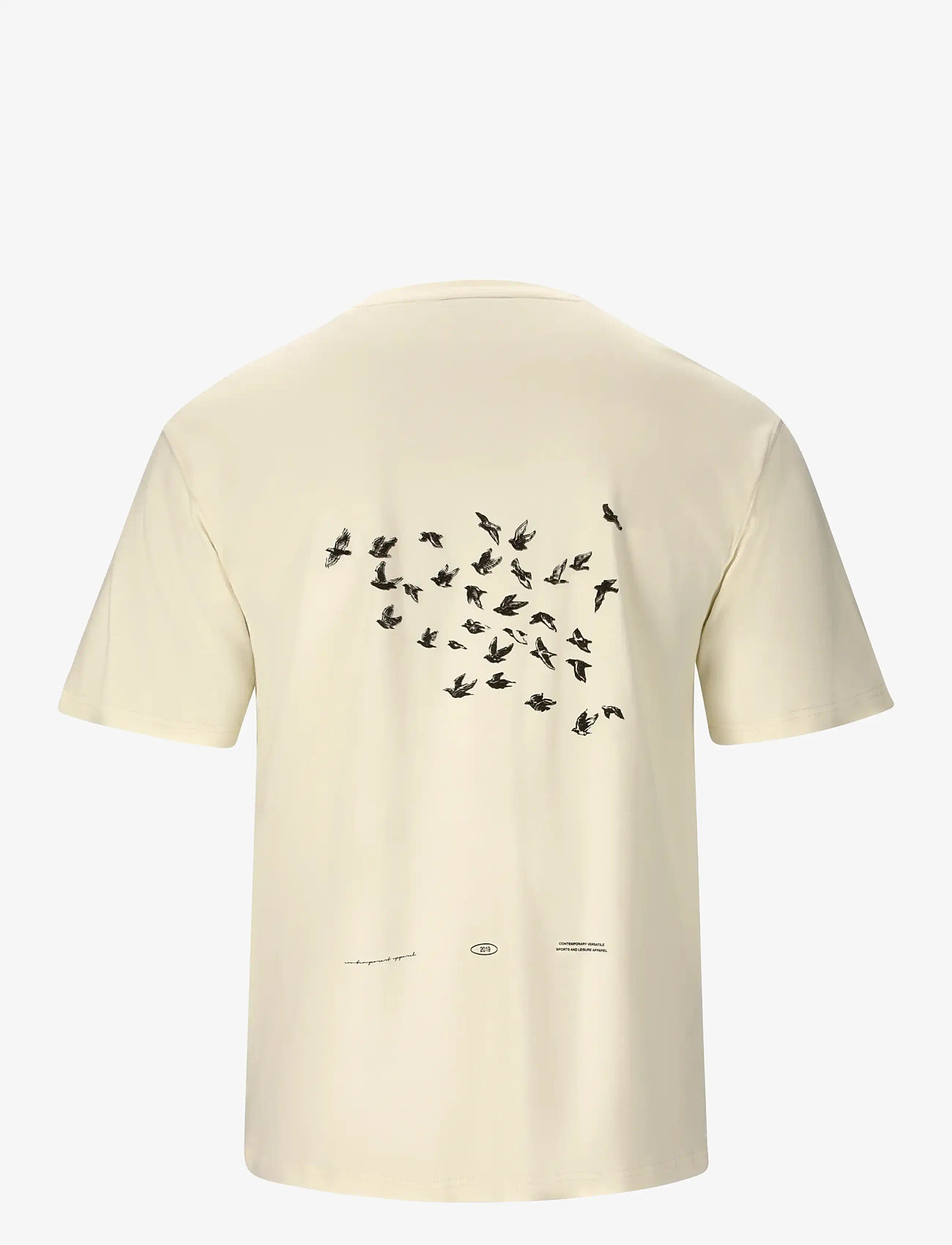Virtus - Brody M Graphic Tee - tops & t-shirts - egret - 2