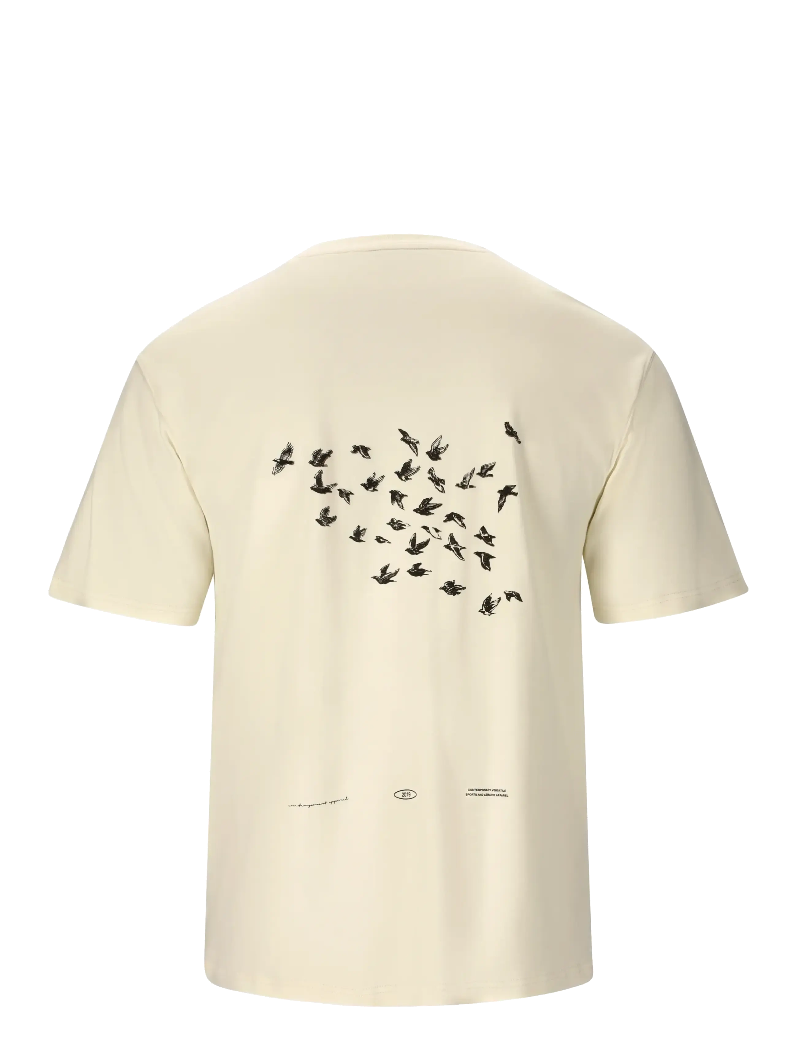 Virtus - Brody M Graphic Tee - madalaimad hinnad - egret - 2