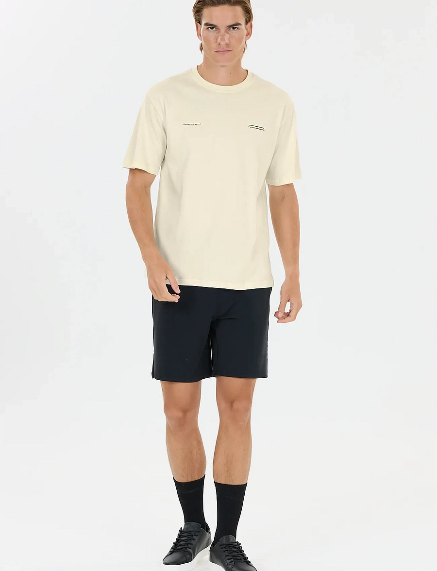 Virtus - Brody M Graphic Tee - t-shirts - egret - 4