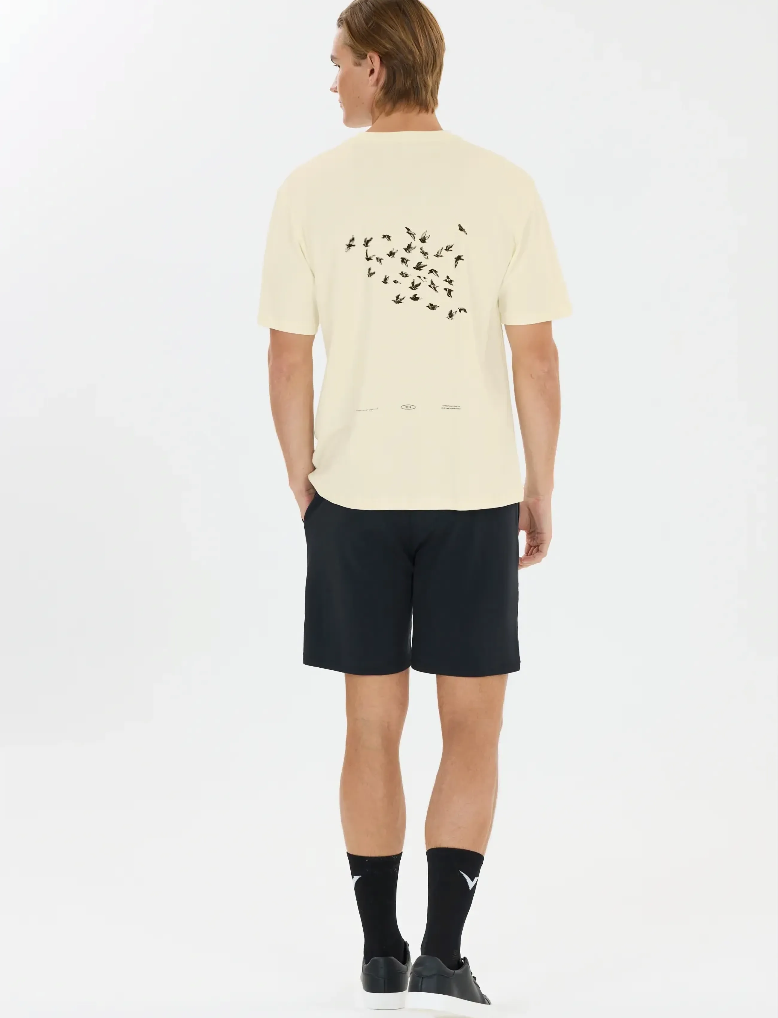 Virtus - Brody M Graphic Tee - madalaimad hinnad - egret - 5