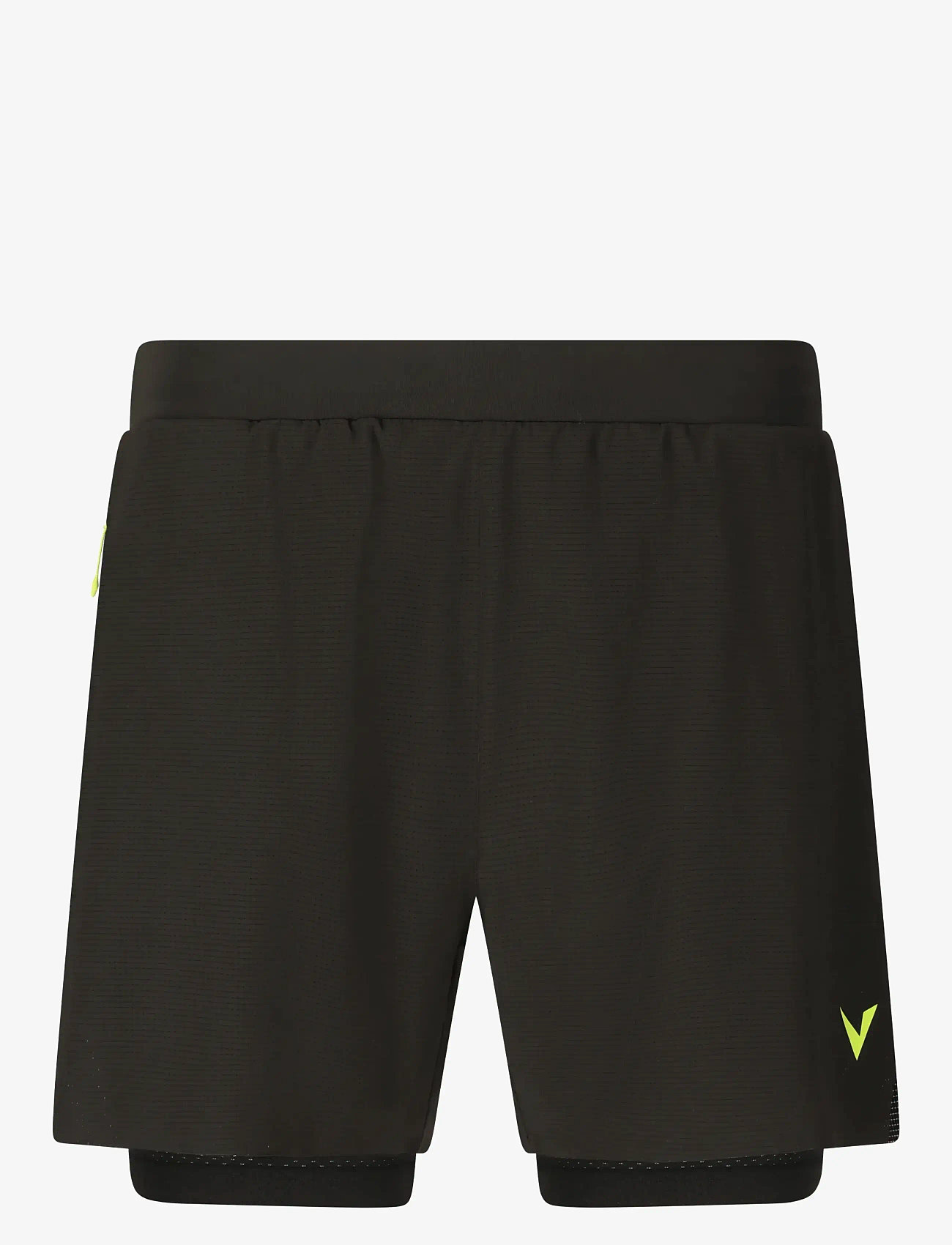 Virtus - Ado M 2-in-1 Ripstop Shorts - lühikesed treeningpüksid - black - 1