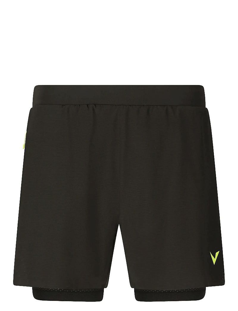 Virtus - Ado M 2-in-1 Ripstop Shorts - lühikesed treeningpüksid - black - 1