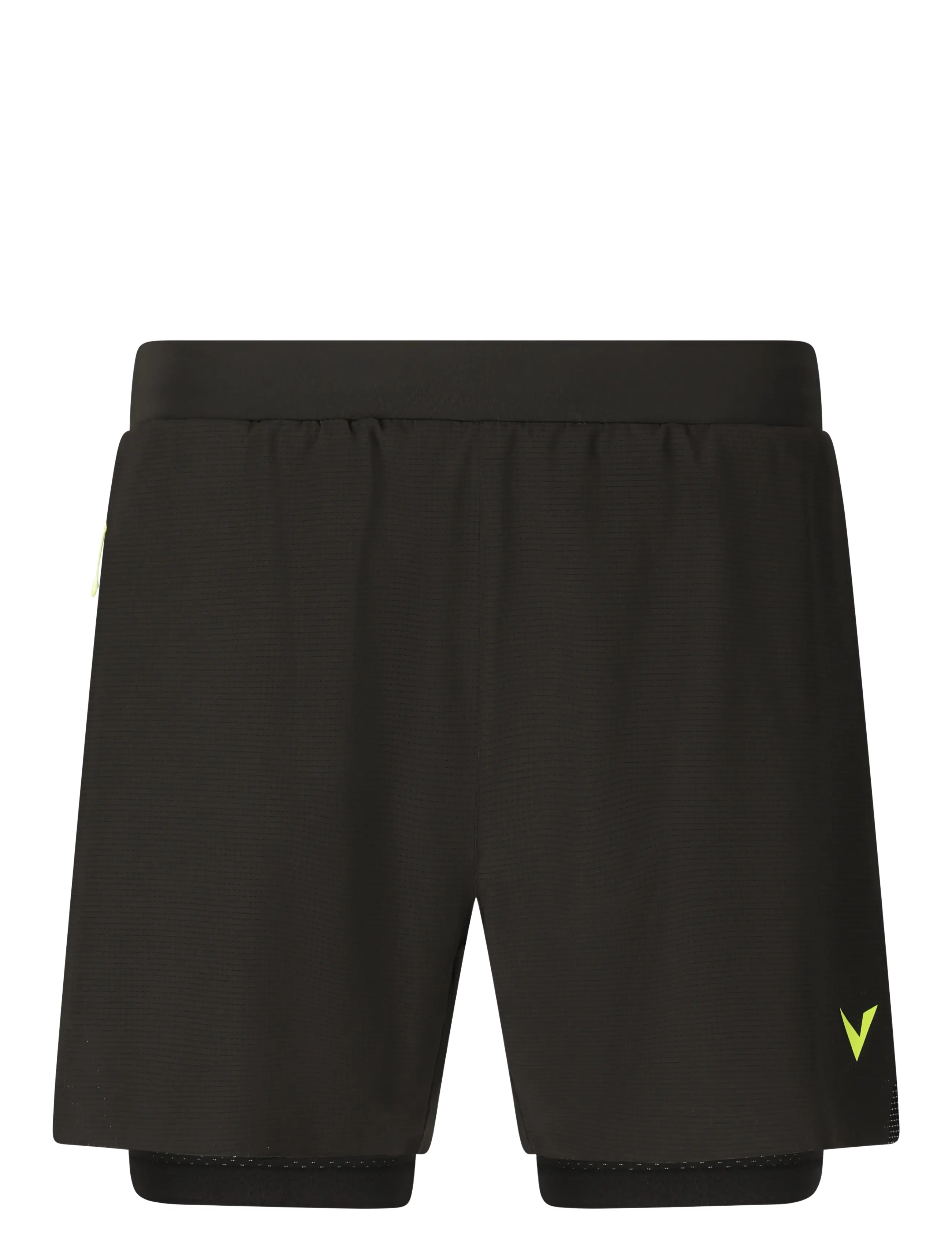 Virtus Ado M 2-in-1 Ripstop Shorts - Shorts - BLACK / black