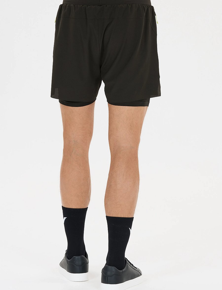 Virtus - Ado M 2-in-1 Ripstop Shorts - trainingsshorts - black - 5