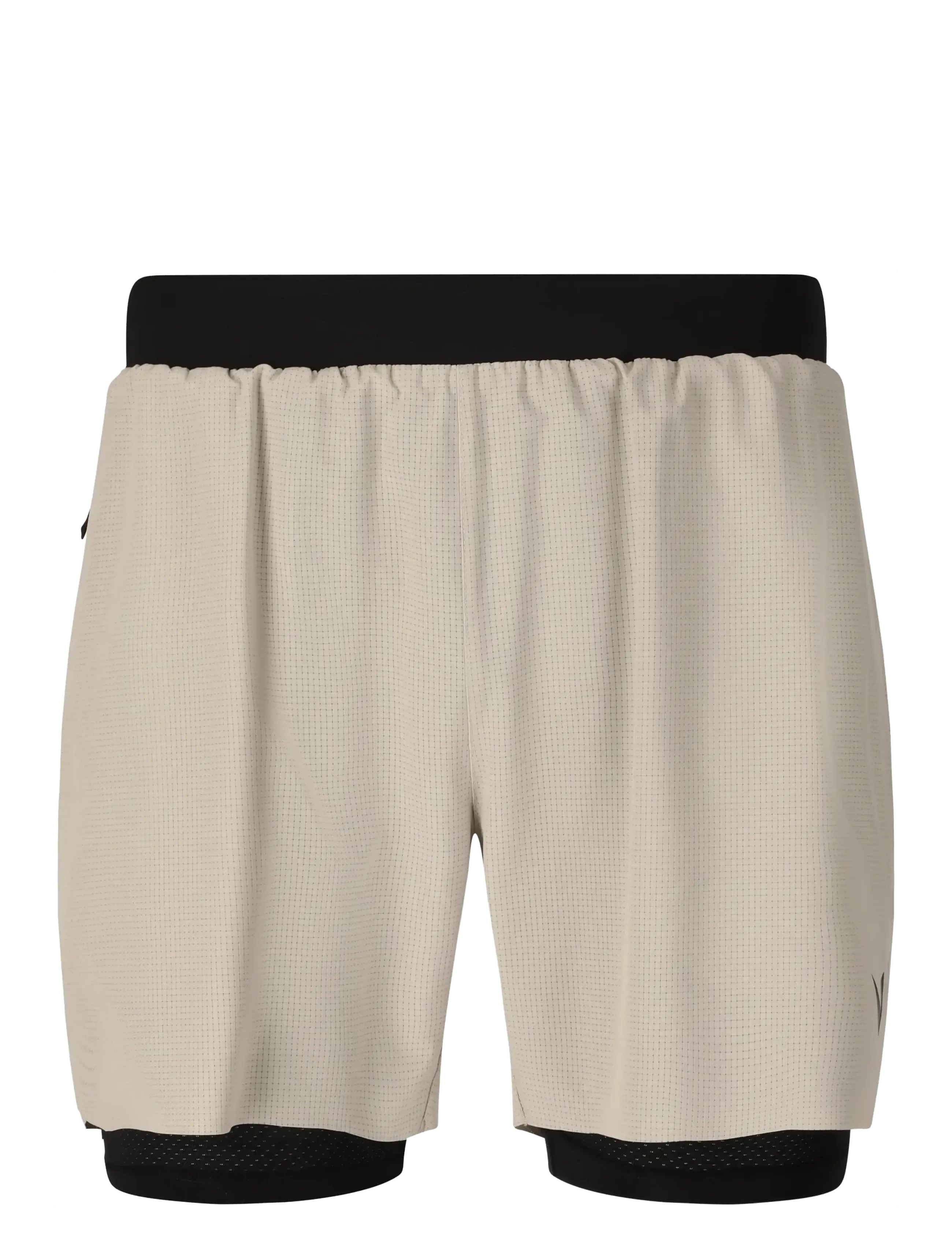 VIRTUS Ado M 2-In-1 Ripstop Shorts Beige - XL - Herren