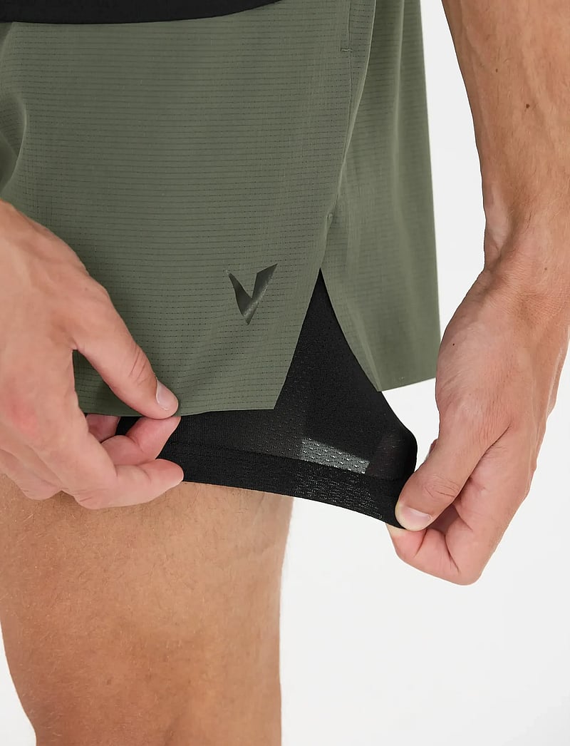 Virtus - Ado M 2-in-1 Ripstop Shorts - trainingsshorts - pine - 3
