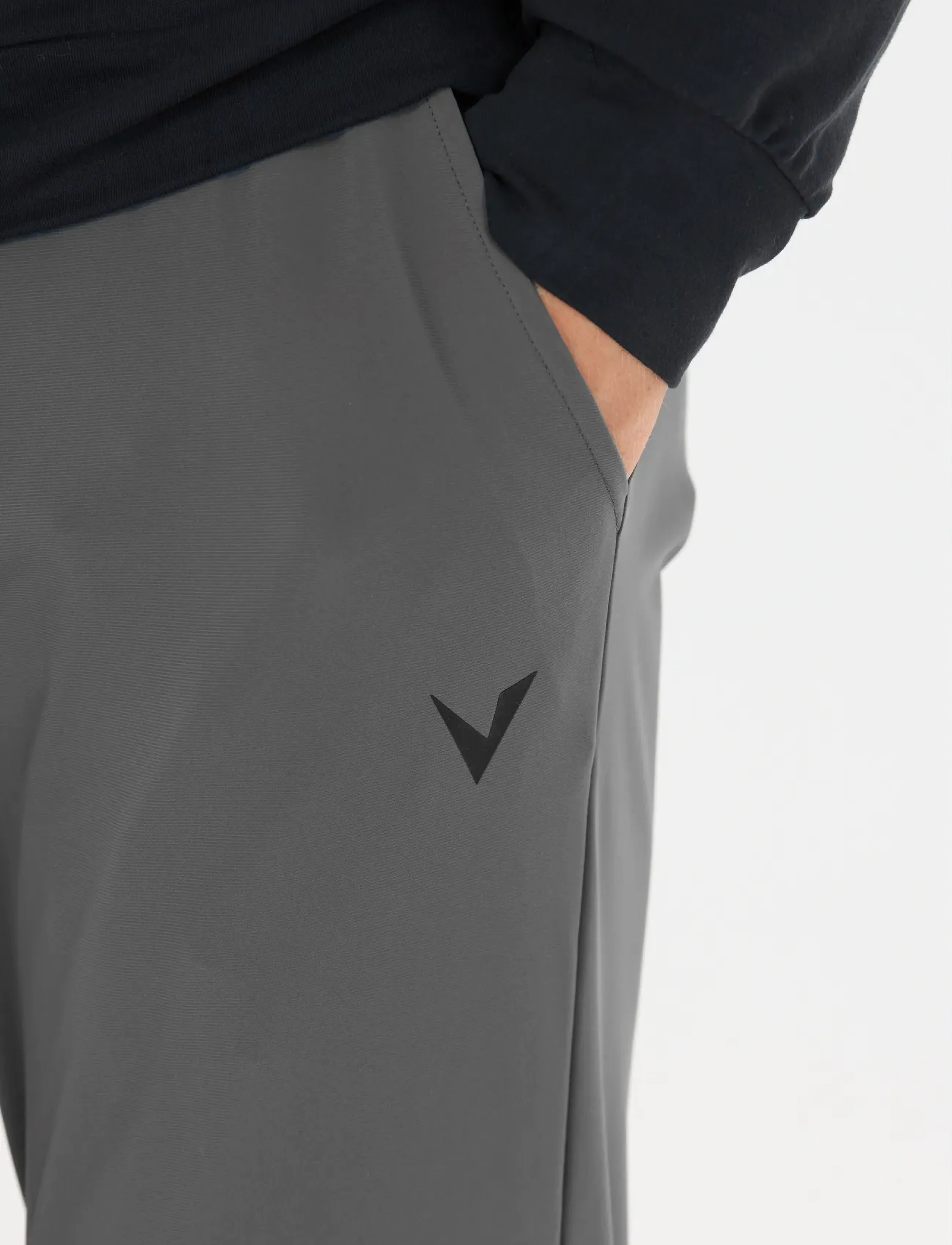 Virtus Alonso V2 M Hyperstretch Pants, L, Sport Grau - Casual Trousers, Männerswear