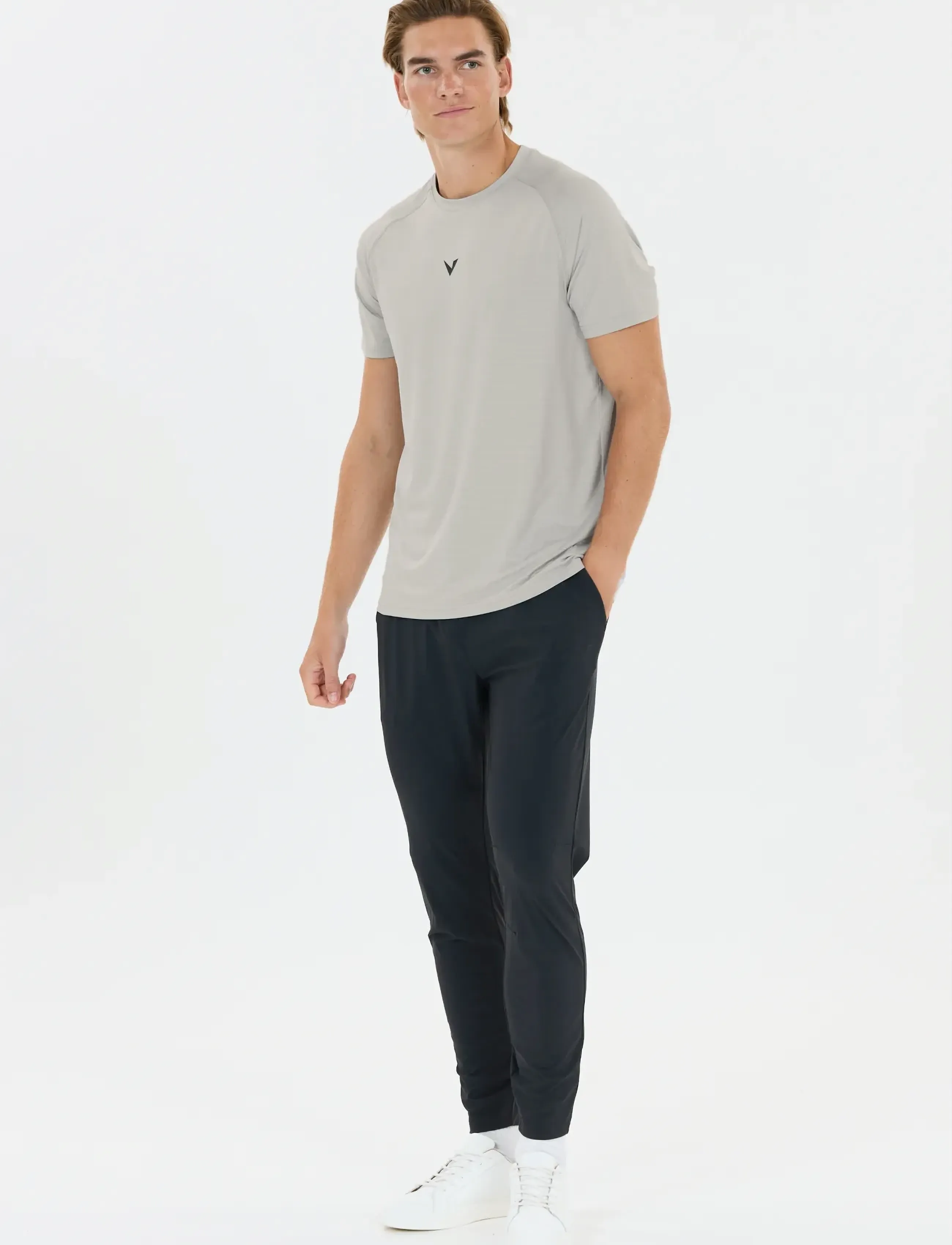 Virtus - Neva M S/S Tee - madalaimad hinnad - mirage gray - 3