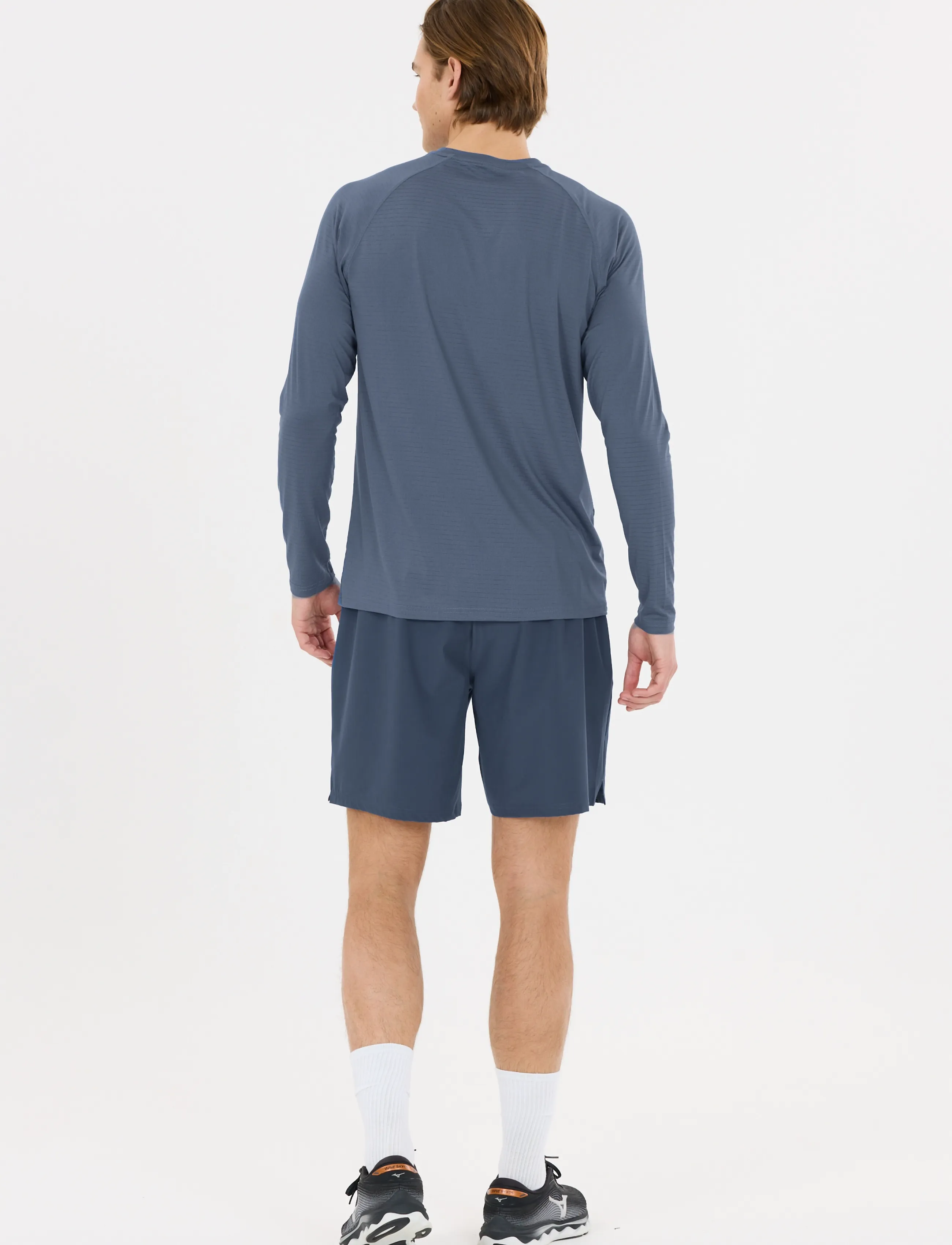 Virtus - Neva M LS Tee - longsleeved tops - sargasso sea - 5